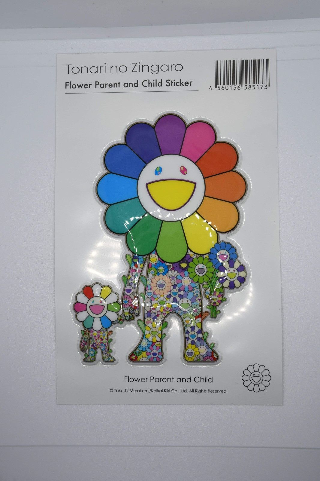 Newest Takashi Murakami Flower Parents and Child Stickers