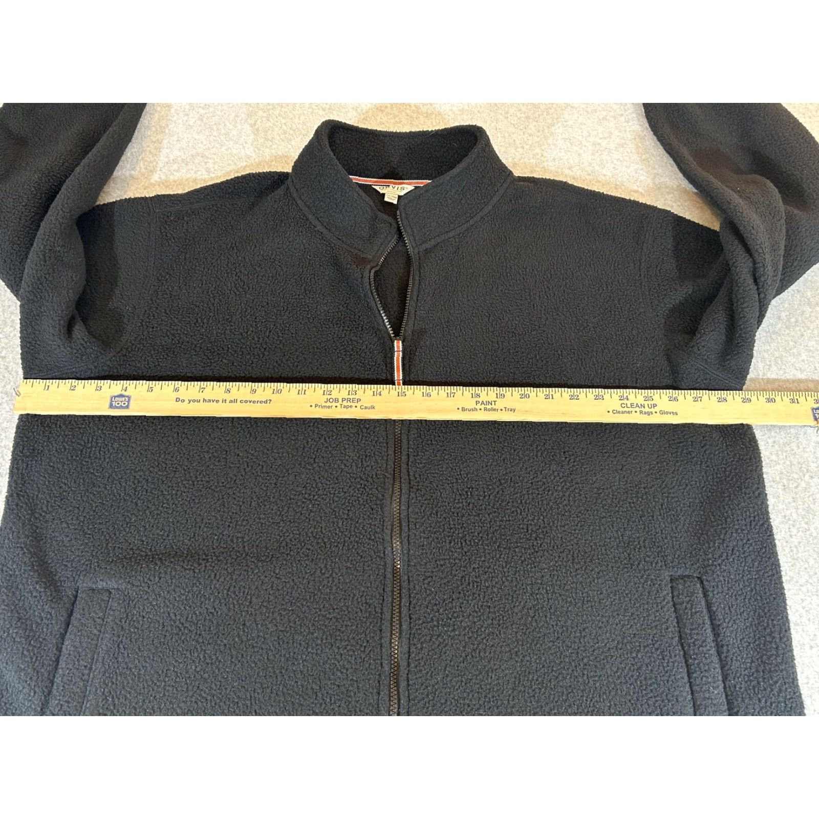 Orvis Orvis Jacket Mens 2XL Black Sherpa Polar Fleece Full Zip Outdoor XXL Deep Pile Size US XXL / EU 58 / 5 - 4 Thumbnail
