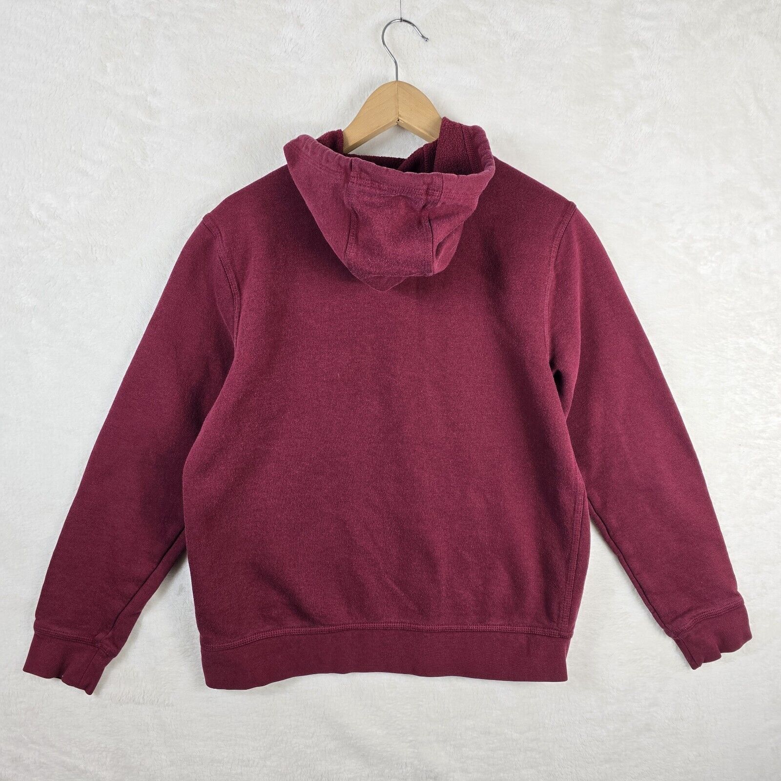 Hurley Hurley Hoodie Small Burgandy Logo Pullover Hoodie Y2K vtg Size US S / EU 44-46 / 1 - 9 Thumbnail