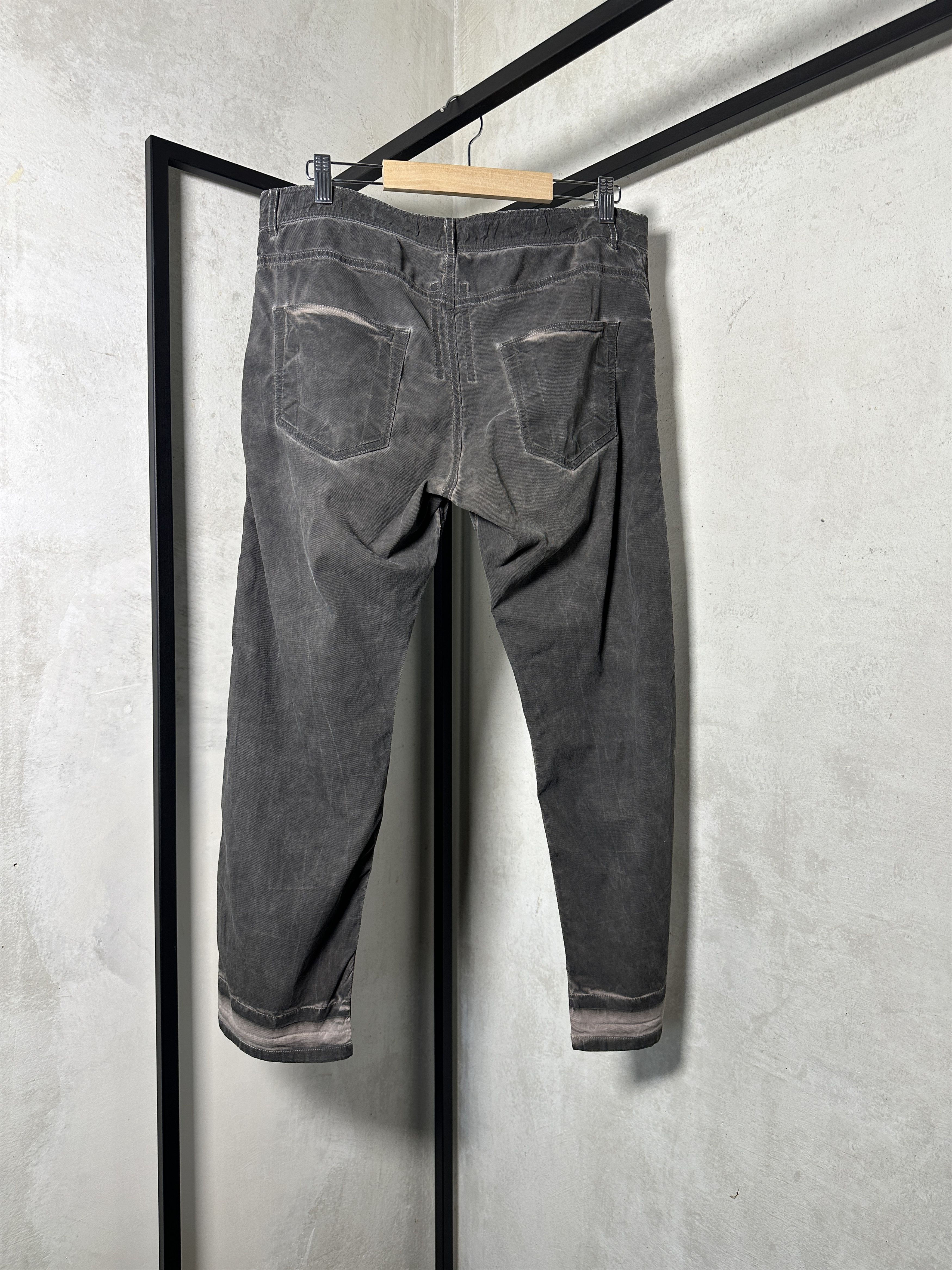 Rick Owens Rick Owens DRKSHDW FW11 Mud Waxed Detrit Cut Jeans Size US 28 / EU 44 - 5 Thumbnail