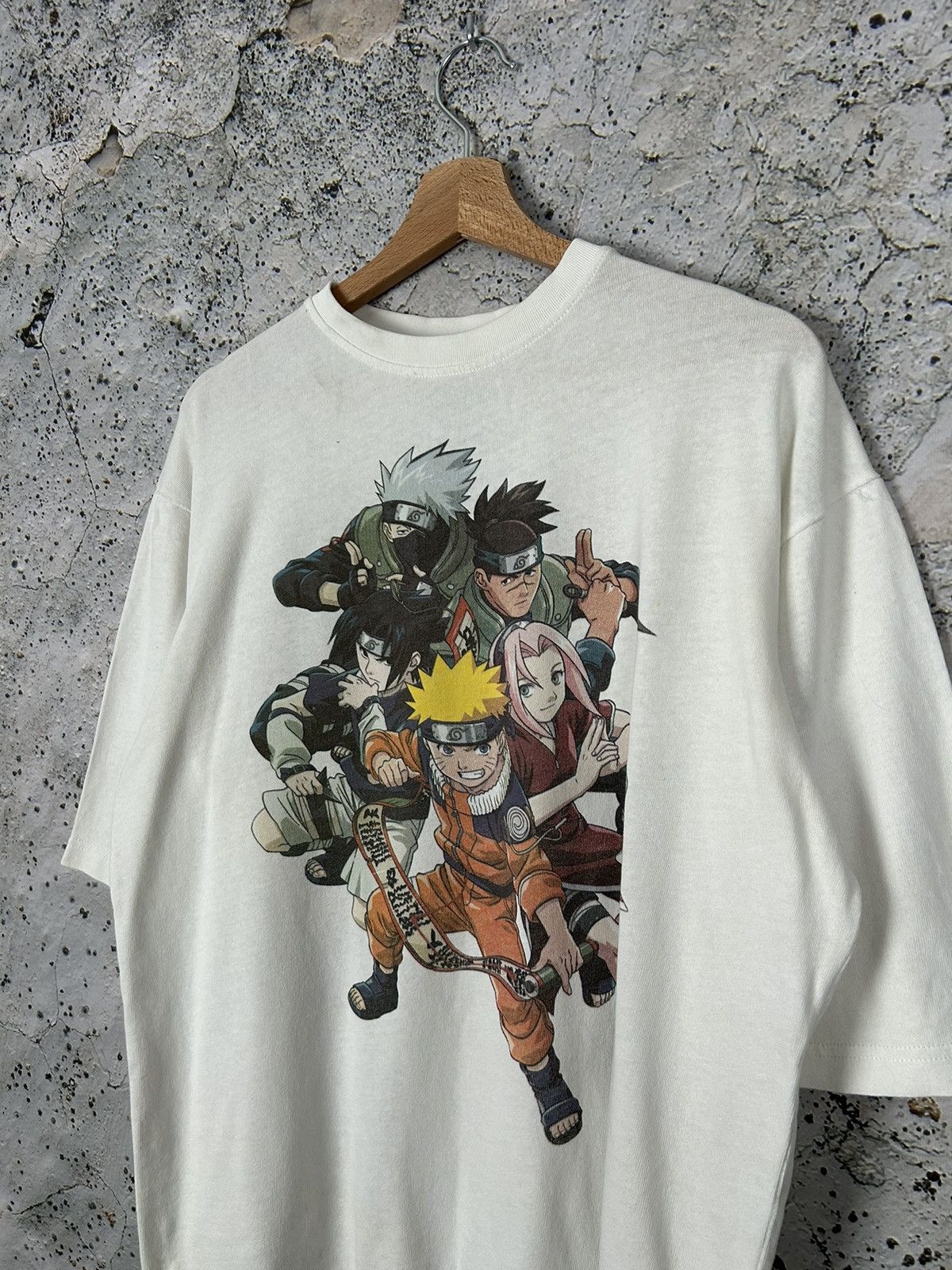 Anime Naruto Anime Graphic Tee Japanese Vintage Hype Rare Size US M / EU 48-50 / 2 - 2 Thumbnail