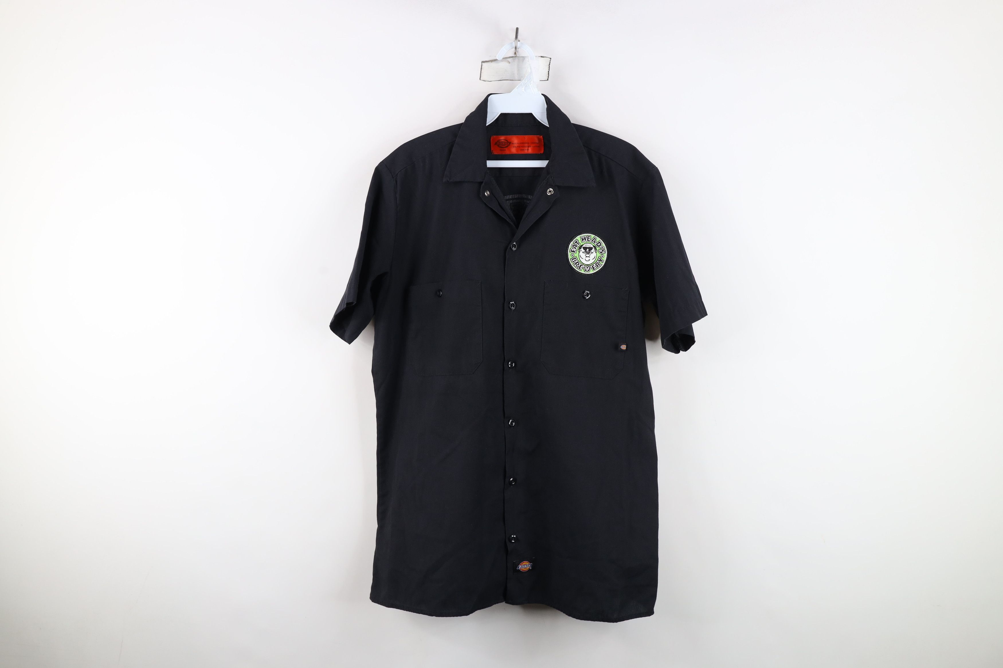 Dickies Vintage Dickies Brewery Mechanic Workwear Button Shirt Black Size US S / EU 44-46 / 1 - 1 Thumbnail