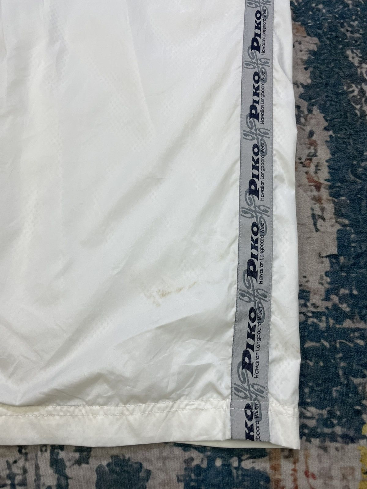 Japanese Brand Vtg Piko Off White Side Tape Trackpants Size US 28 / EU 44 - 3 Thumbnail