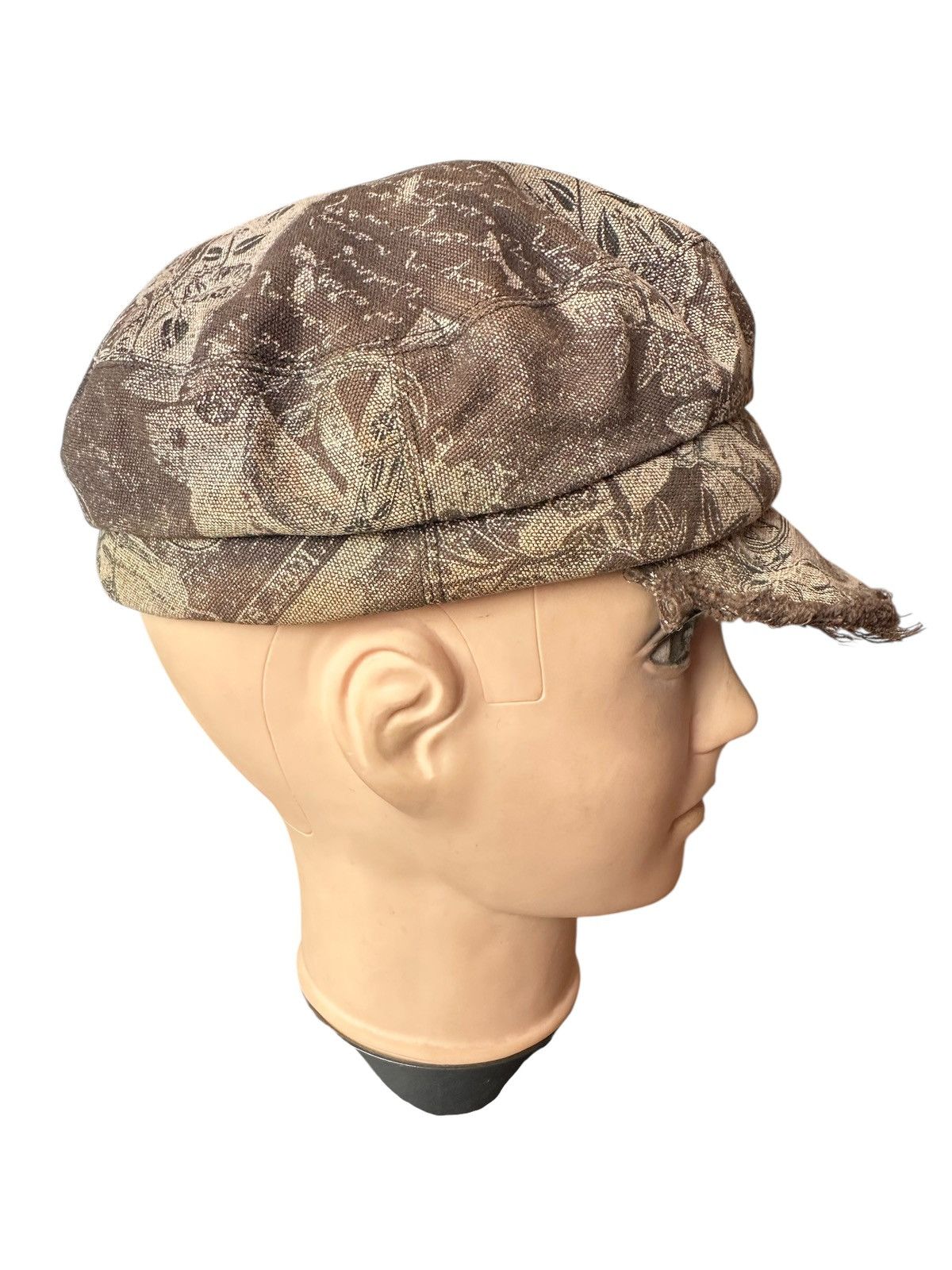 John Galliano “John Galliano Distressed Floral newboys hats Size ONE SIZE - 5 Thumbnail
