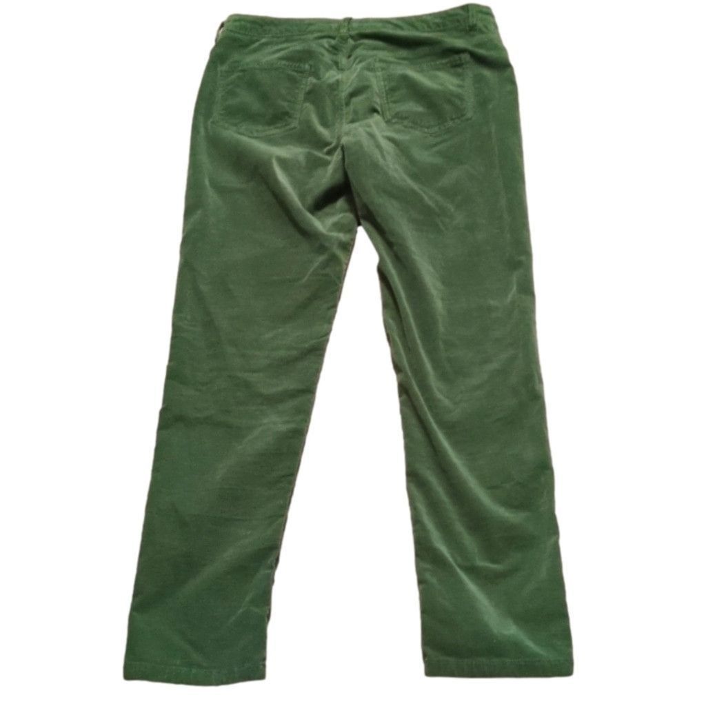 J.McLaughlin J. McLaughlin Green Velour Pants Size 8 Size 30" / US 8 / IT 44 - 4 Thumbnail