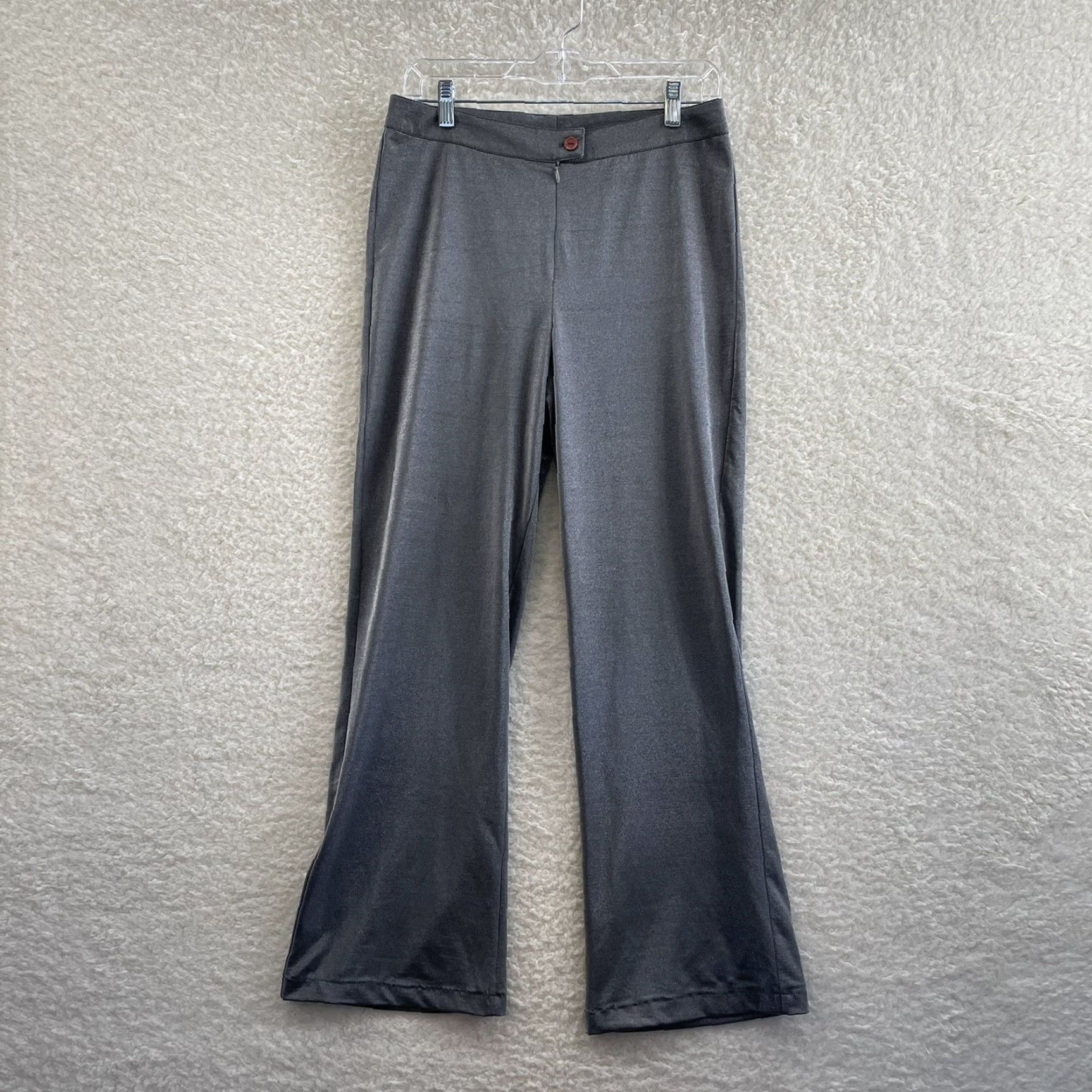 Forever 21 Forever 21 90s Y2K Vintage Dress Pants Trousers 12 30 Metallic Glitter Silver Space Galaxy Zenon Women Size 34" / US 12 / IT 48 - 2 Thumbnail