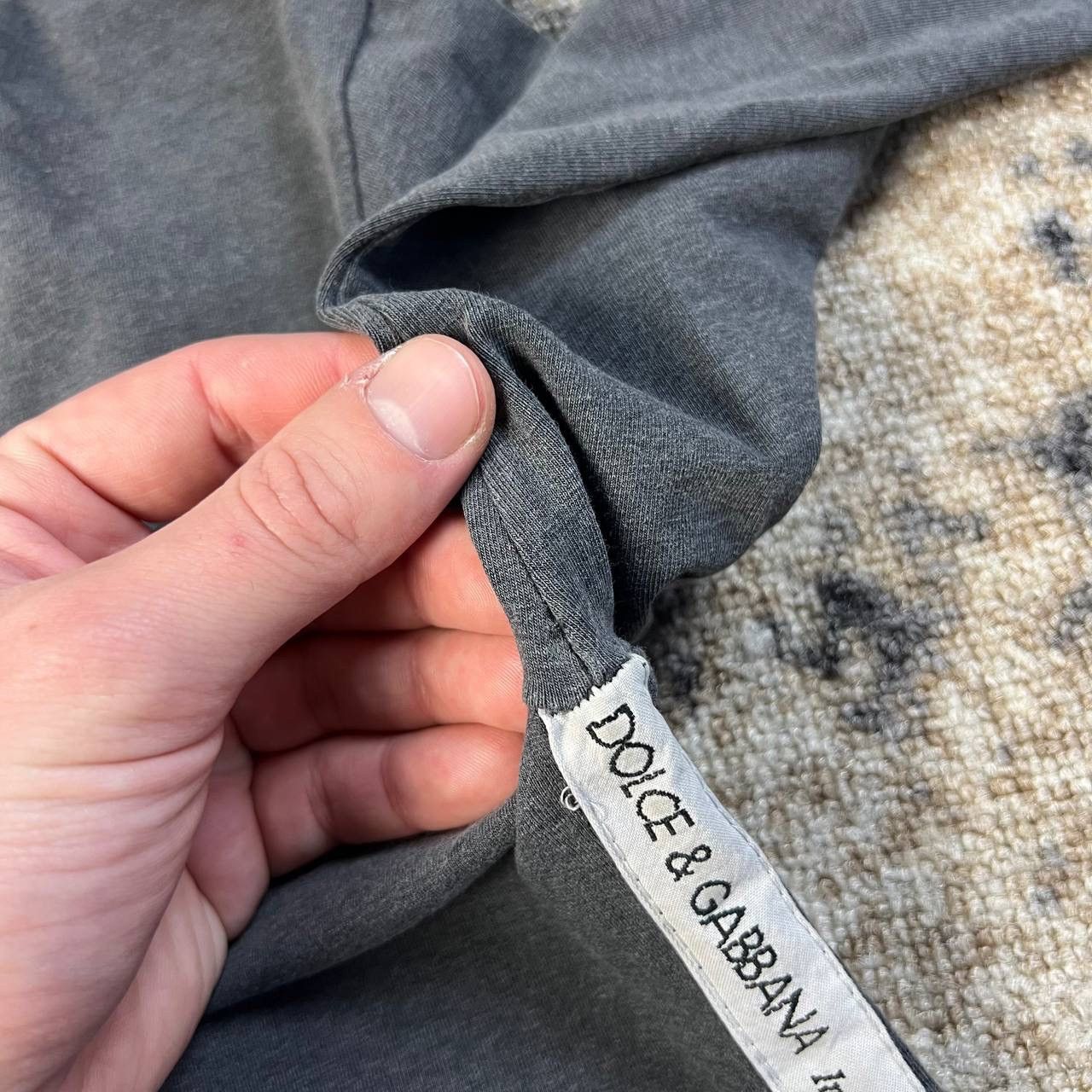 Dolce & Gabbana Dolce & Gabbana Luxury Multilogo Long Sleeve Size US S / EU 44-46 / 1 - 7 Thumbnail