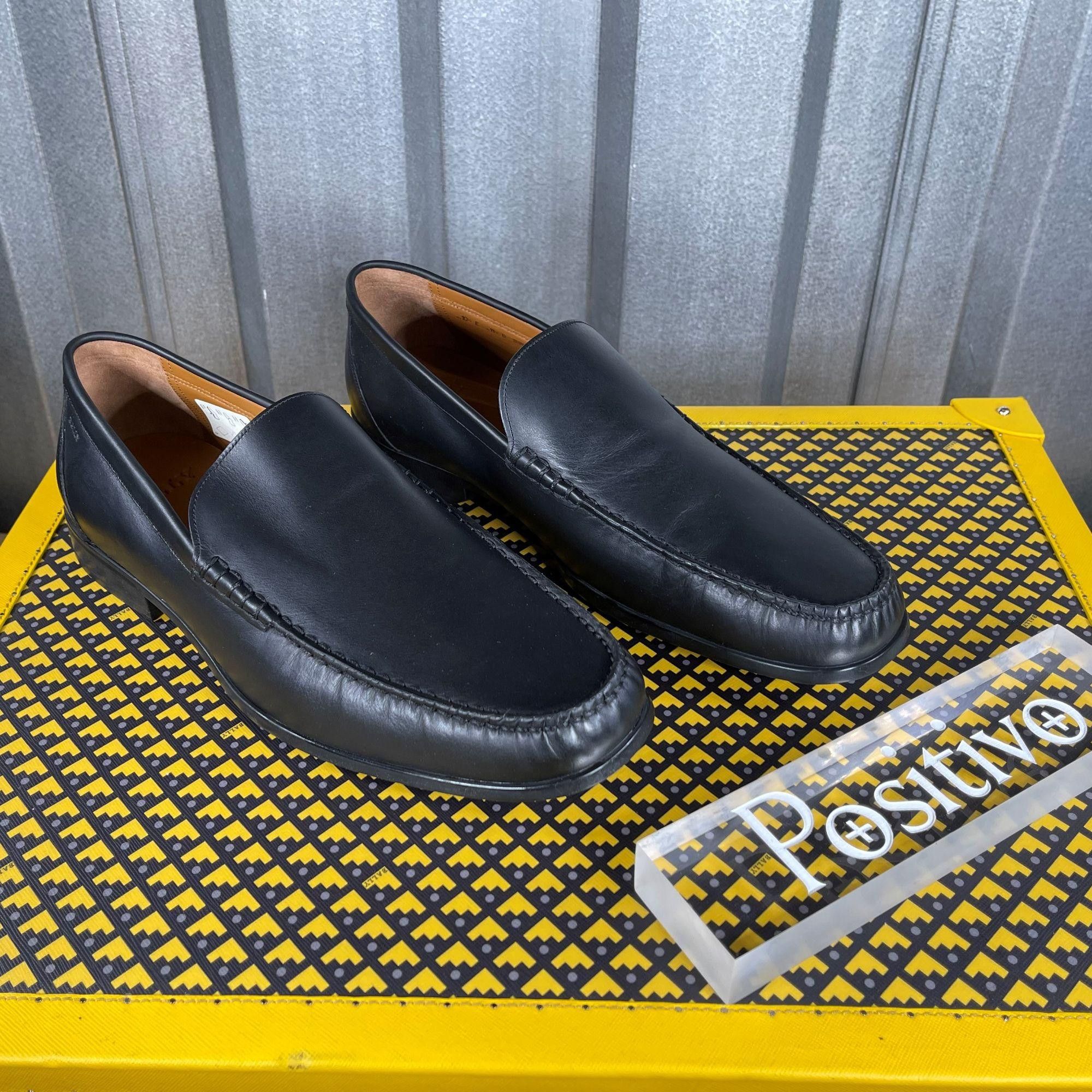 Bally Bally Tenent Black Leather Moccasins US 6 Size US 6 / EU 39 - 4 Thumbnail