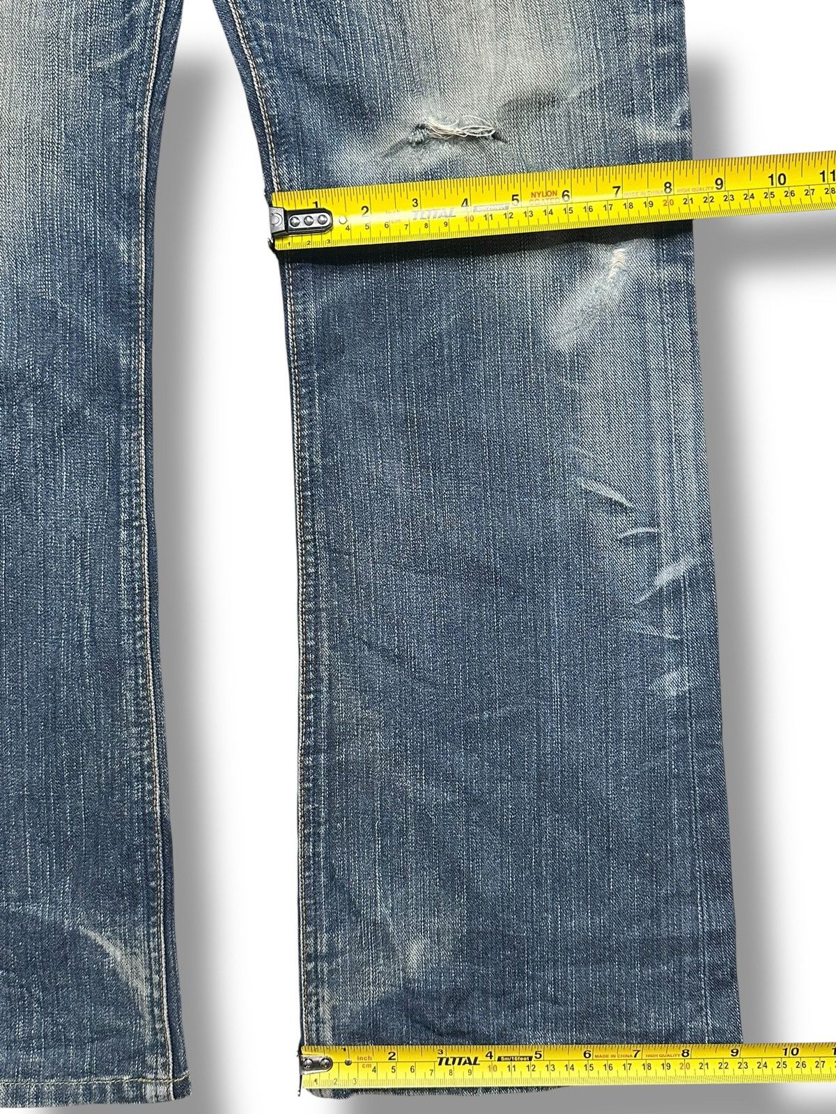 Lee Vintage Lee Riders jeans with Flare Distressed and FadedWash Size US 36 / EU 52 - 22 Thumbnail
