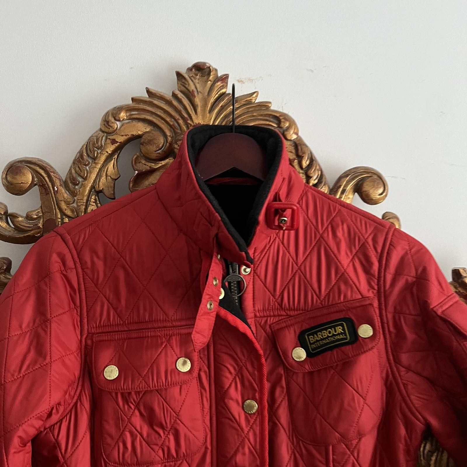 Barbour BARBOUR VINTAGE QUILTED RED JACKET Size M / US 6-8 / IT 42-44 - 3 Thumbnail