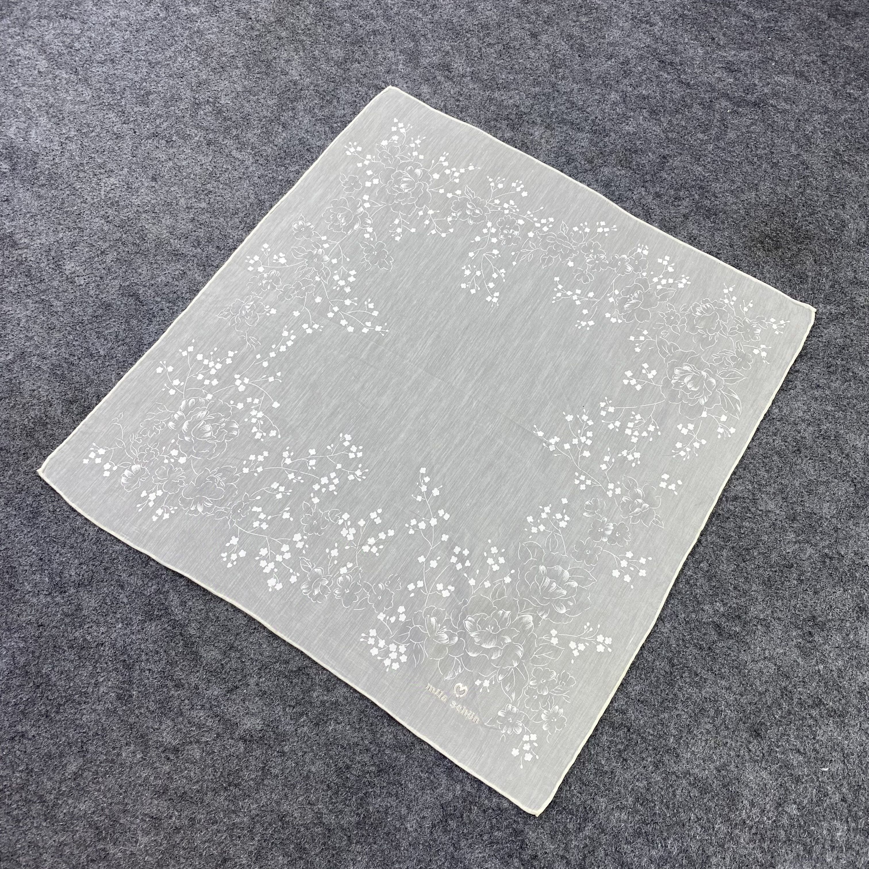 Mila Schon Mila Schon Handkerchief / Bandana / Neckerchief-B1357 Size ONE SIZE - 4 Thumbnail
