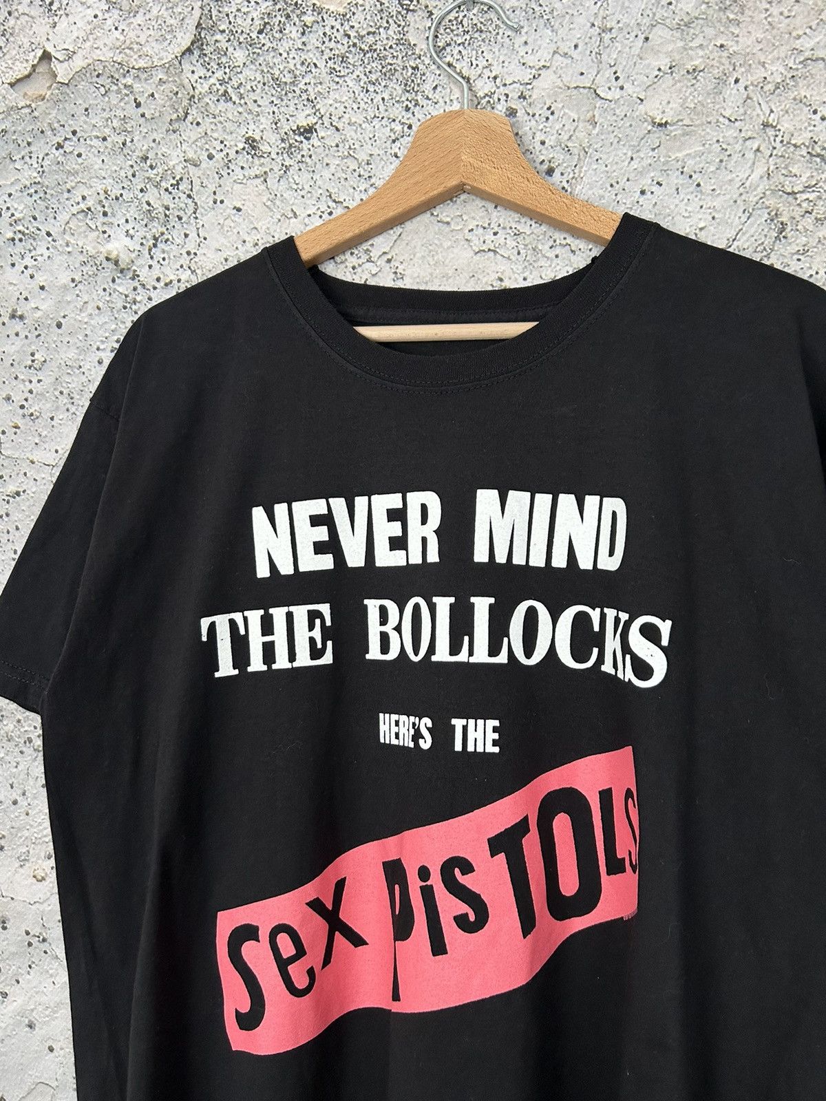 Band Tees Sex Pistols Rock Band Tee Punk Graphic Vintage Rare Size US L / EU 52-54 / 3 - 3 Thumbnail