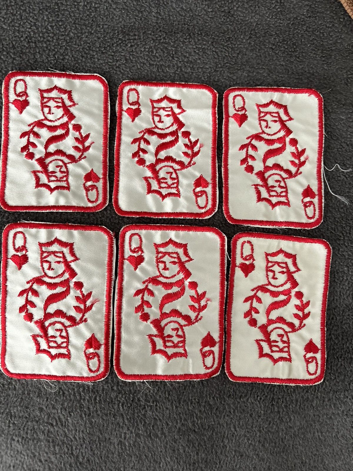 Other Vintage Queen of Hearts Retro 6-Pack Sew-on Patches Size ONE SIZE - 1 Thumbnail