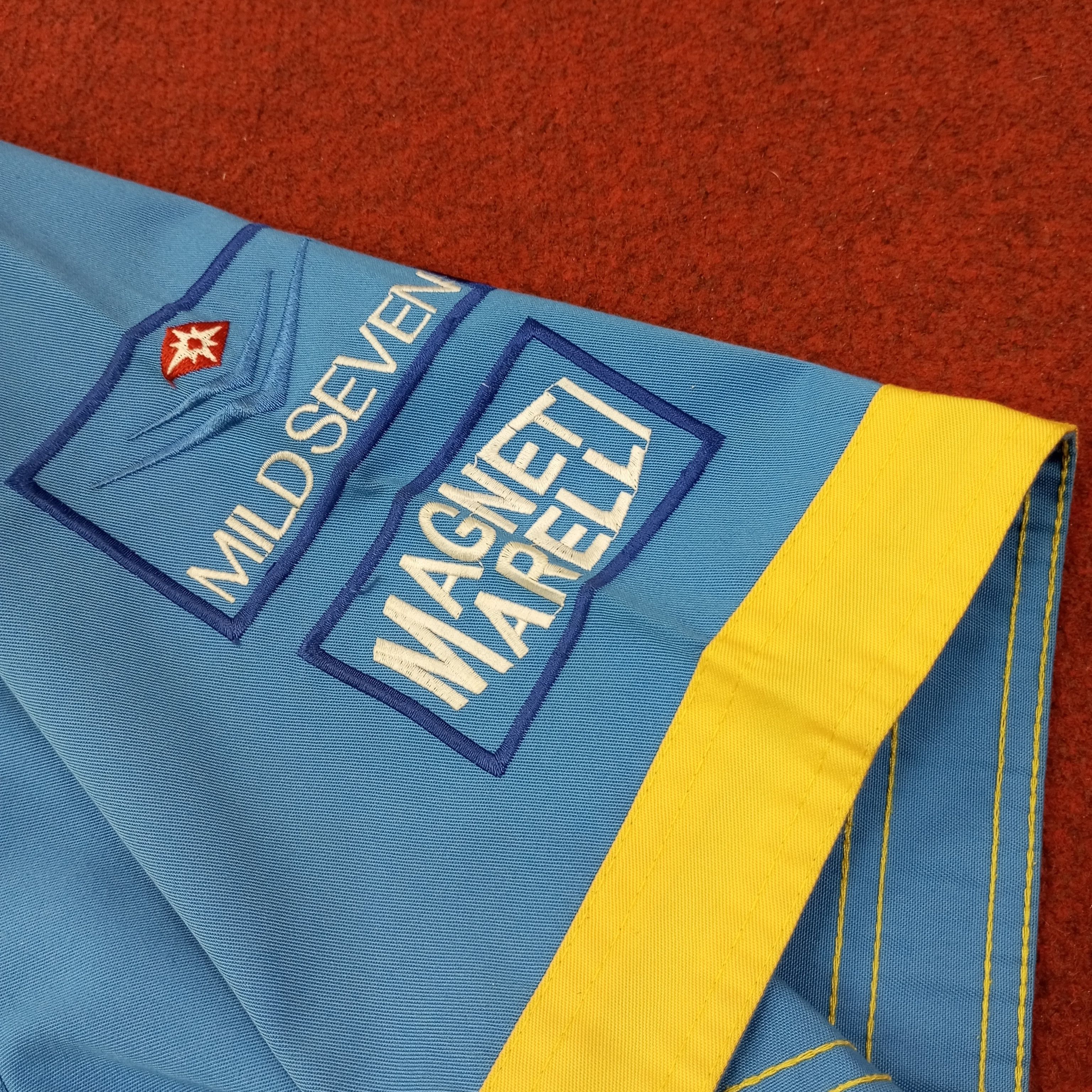 Vintage Renault F1 Mild Seven Magneti Marelli Work Shirt c239n75 Size US XL / EU 56 / 4 - 6 Thumbnail