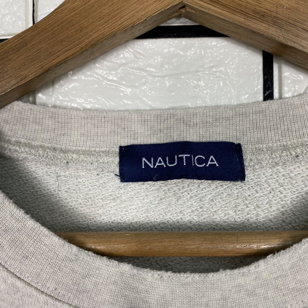 Japanese Brand 📌Vintage Sweatshirt Crewneck Nautica Big Logo Embroidery Size US XL / EU 56 / 4 - 16 Thumbnail