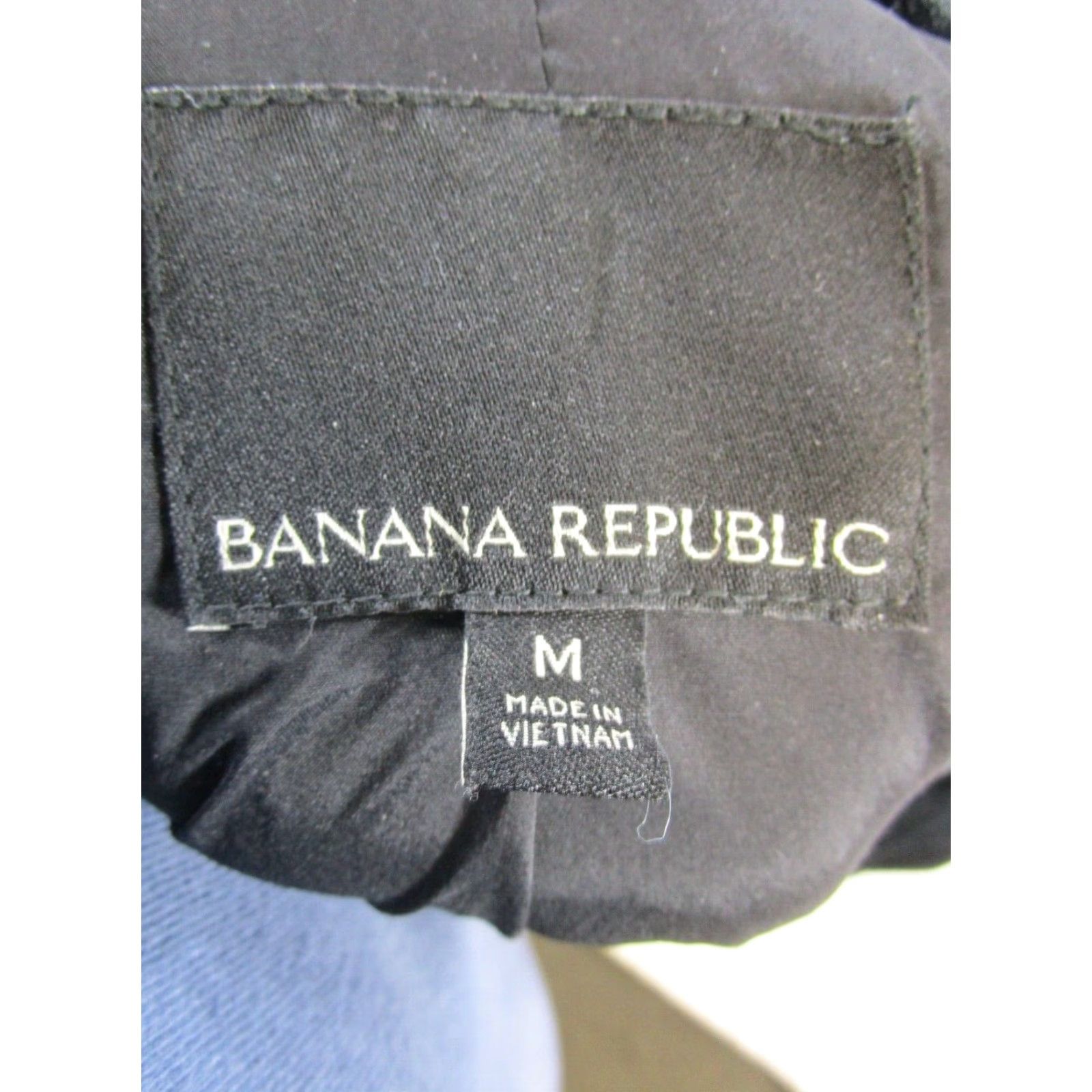 Banana Republic Banana Republic Jacket Womens Medium Black Quilted Velvet Bomber Jacket Women's Medium Black Quilted Velvet Bomber Size M / US 6-8 / IT 42-44 - 3 Thumbnail