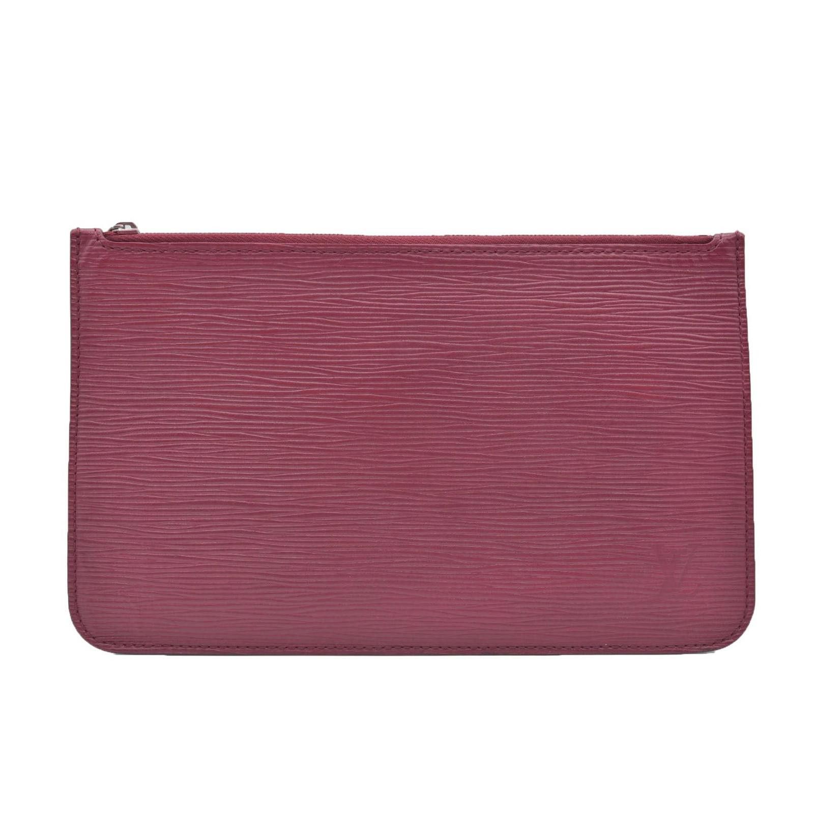 Louis Vuitton Louis Vuitton Epi Leather Neverfull Pochette Fuchsia SR2103 Size ONE SIZE - 2 Thumbnail