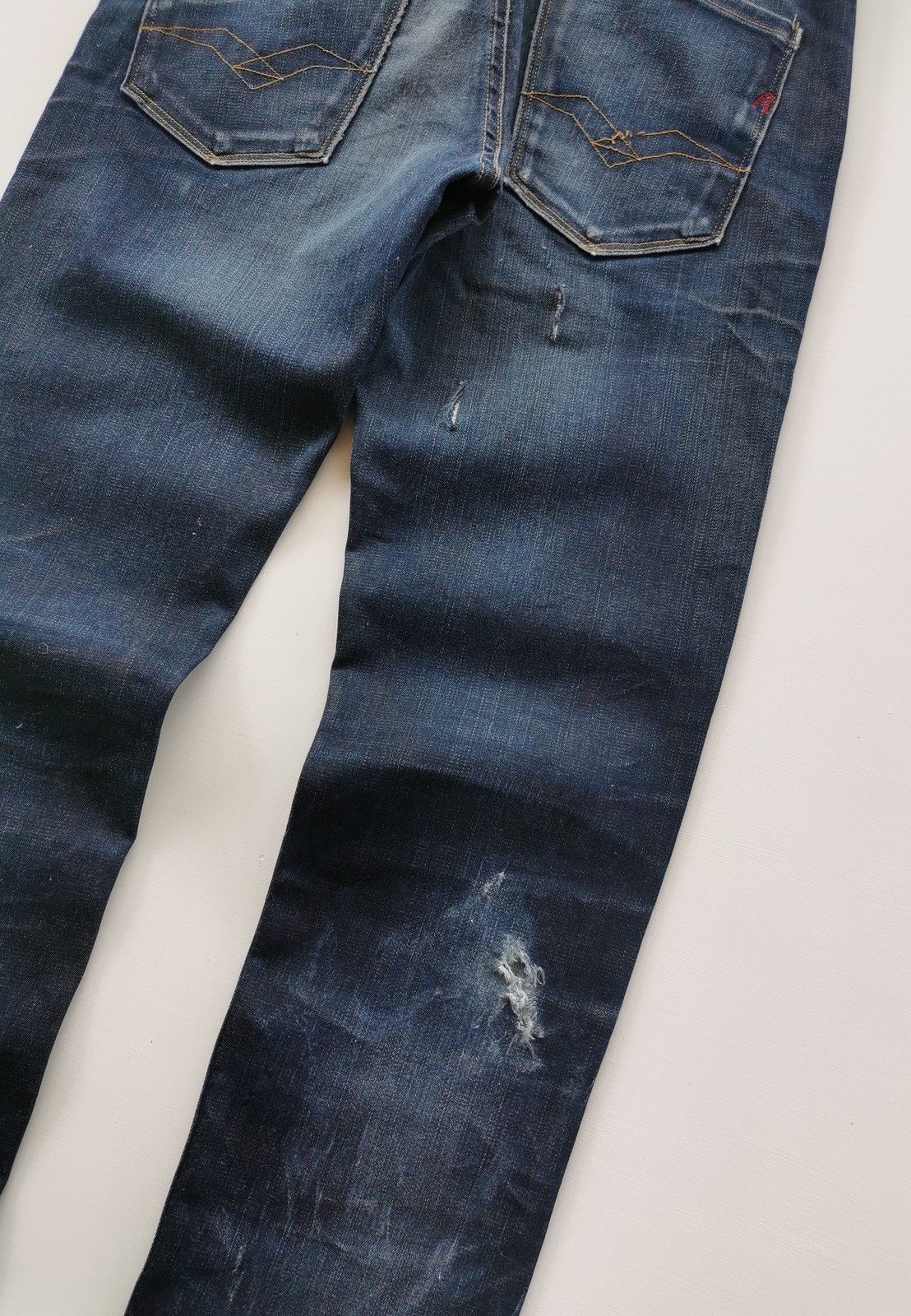 Replay Replay Anbass Skinny Distressed Jeans Size US 28 / EU 44 - 9 Thumbnail
