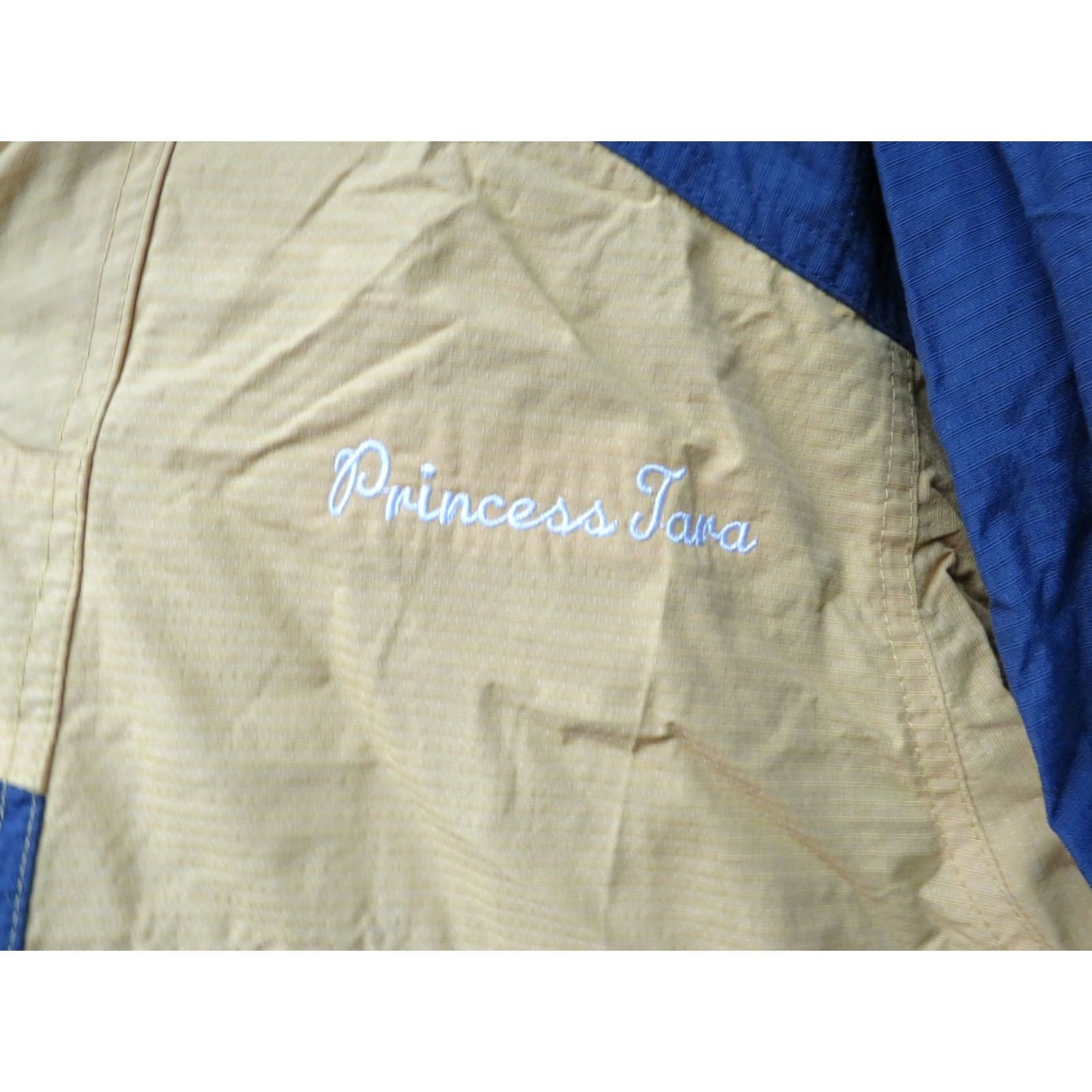 Vintage Columbia Windbreaker Jacket Ladies L Yellow 1/4 Zip Zipper Geometric Princess Casual NYLON Outer Shell Vintage No Size L / US 10 / IT 46 - 5 Thumbnail