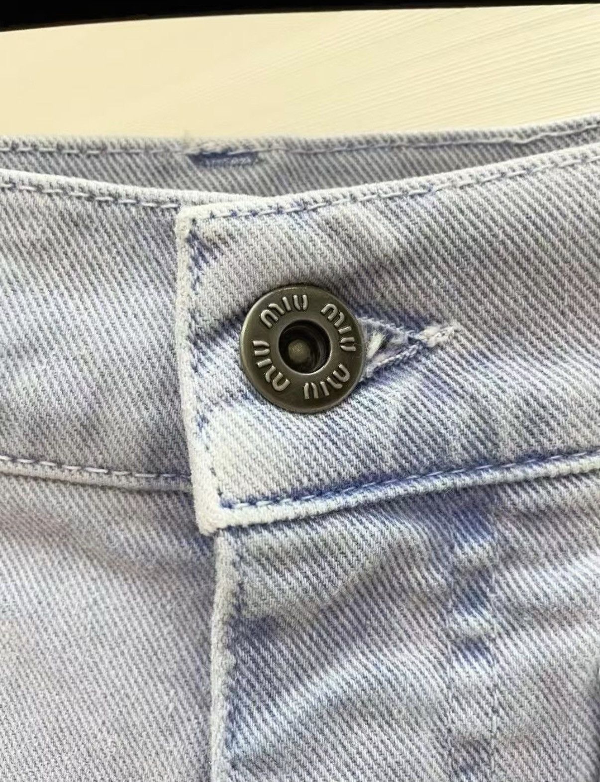 Miu Miu Miu Miu Stylish Light High-Waisted Casual Pants J33 Size 26" / US 2 / IT 38 - 3 Thumbnail