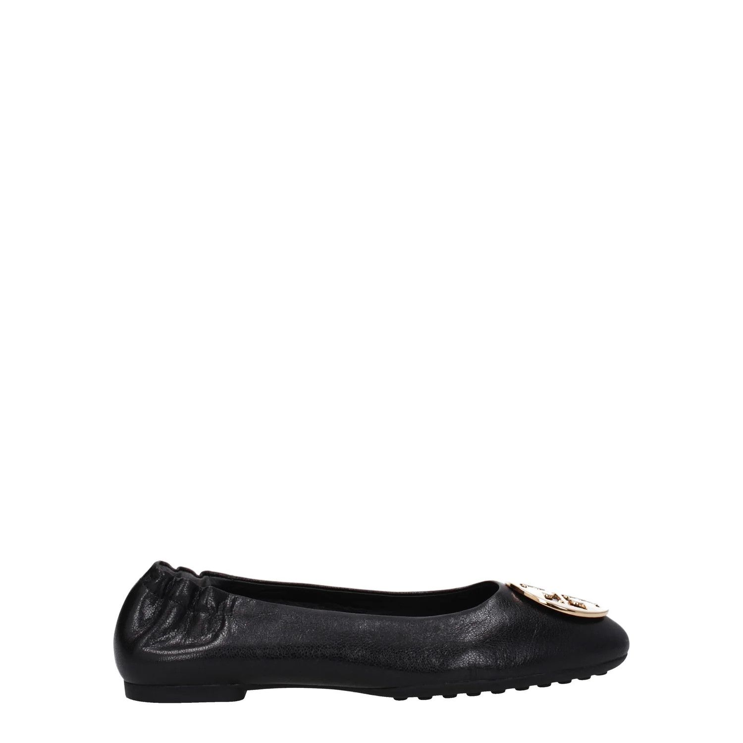 Tory Burch ob1o1e1124 Leather Ballet Flats in Black Size US 8 / IT 38 - 1 Thumbnail