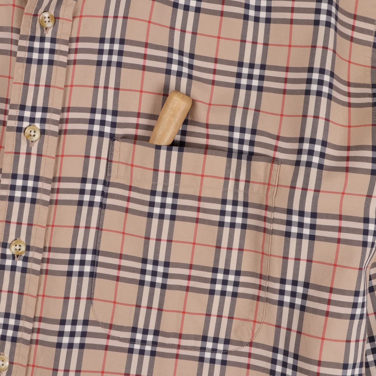 Burberry Vintage BURBERRY Nova Check Long Sleeve Shirt Made In USA Size US L / EU 52-54 / 3 - 14 Thumbnail
