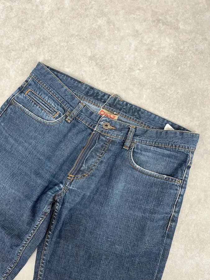 Dolce & Gabbana 2000s Dolce & Gabbana Blue Classy Denim Jeans Size US 31 - 5 Thumbnail