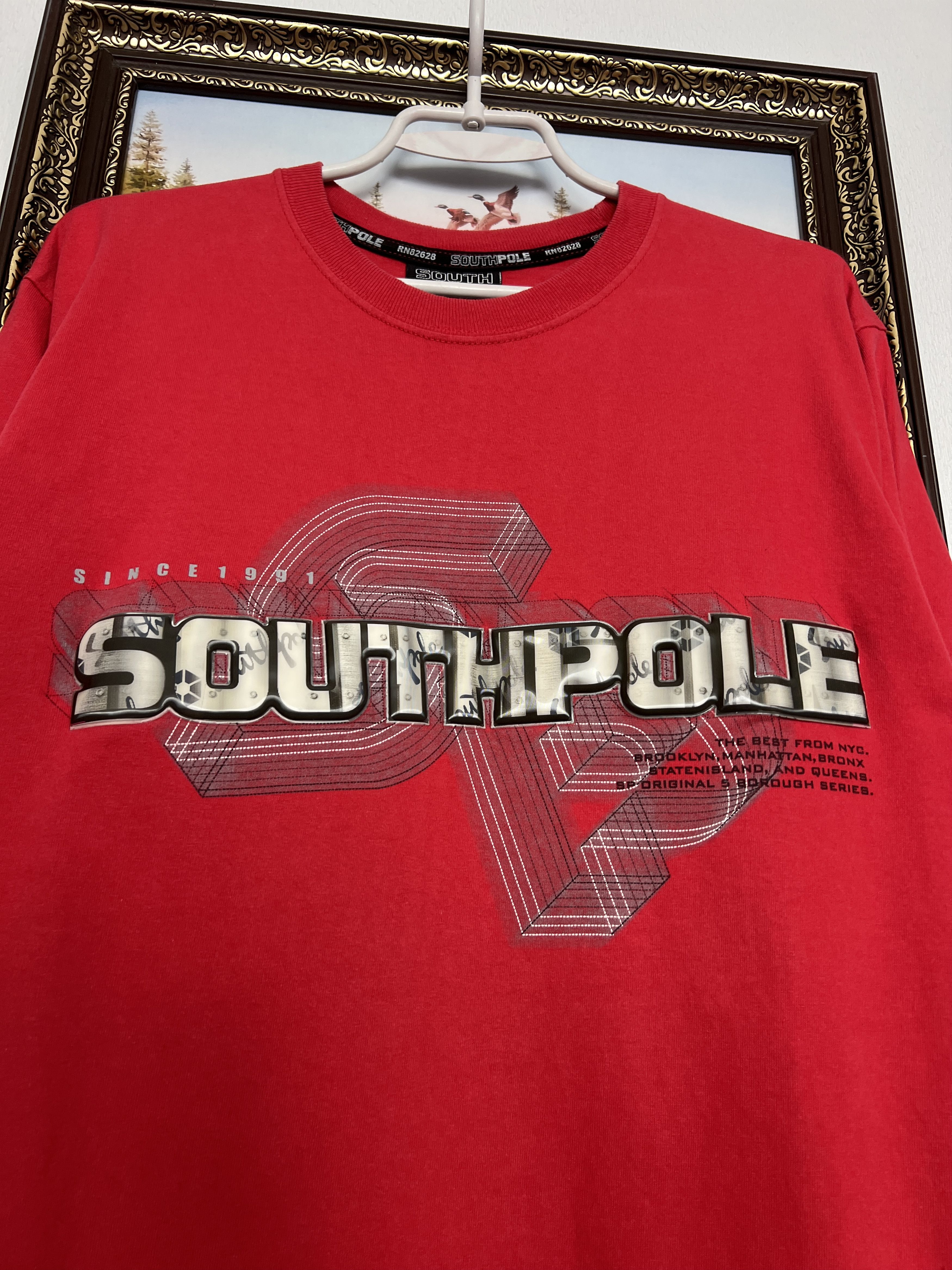 Southpole SouthPole Embroidered Shirt Hip Hop Over Print Big Logo Size US M / EU 48-50 / 2 - 5 Thumbnail