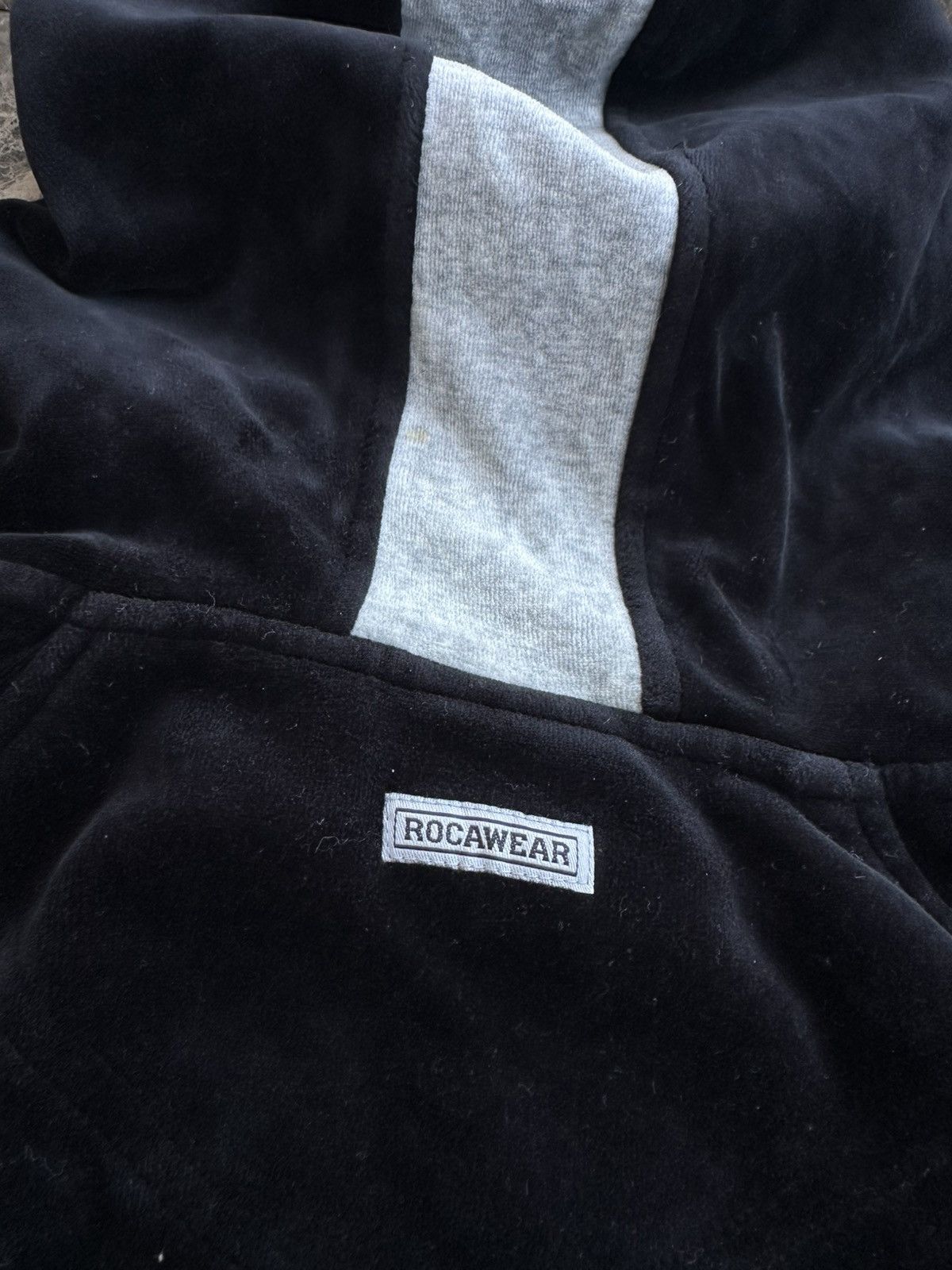 Rocawear Vintage Rocawear Velour Mens SK8 Streetwear Hoodie Sz L/XL Size US L / EU 52-54 / 3 - 10 Thumbnail