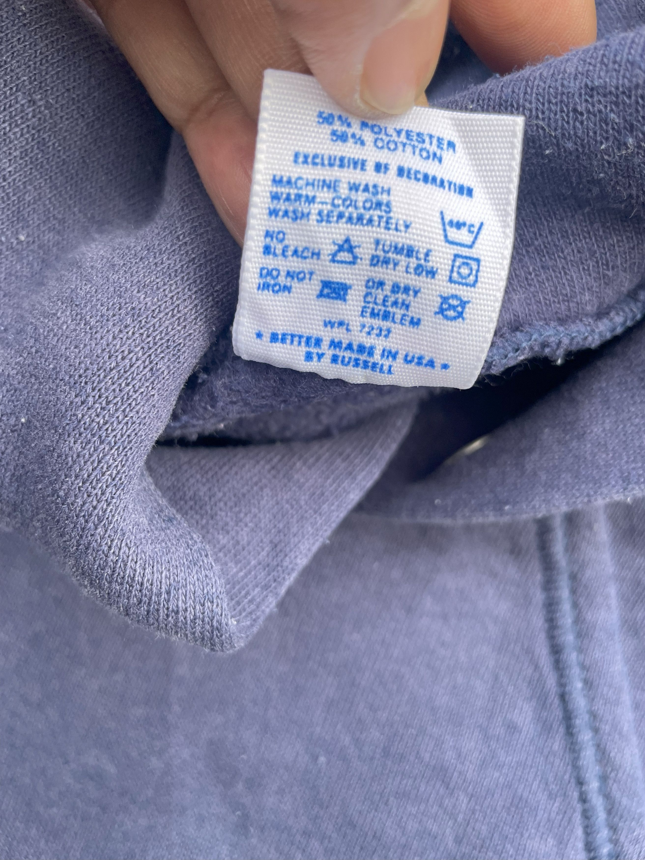 Jerzees Vintage University of Maine Faded Hoodie Size US S / EU 44-46 / 1 - 7 Thumbnail