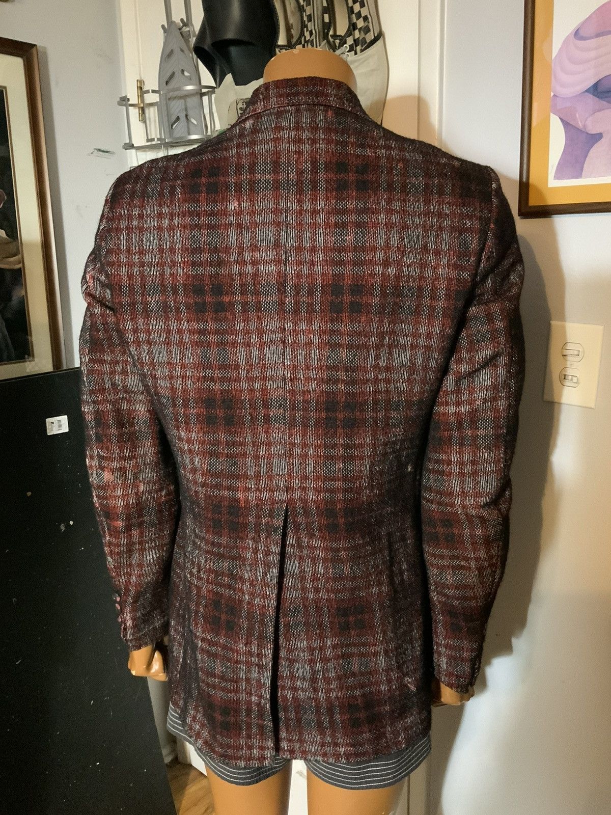 McGregor × Vintage 60s 70s Mcgregor Gottschalks Shadow Plaid Blazer Jacket Size US S / EU 44-46 / 1 - 9 Thumbnail