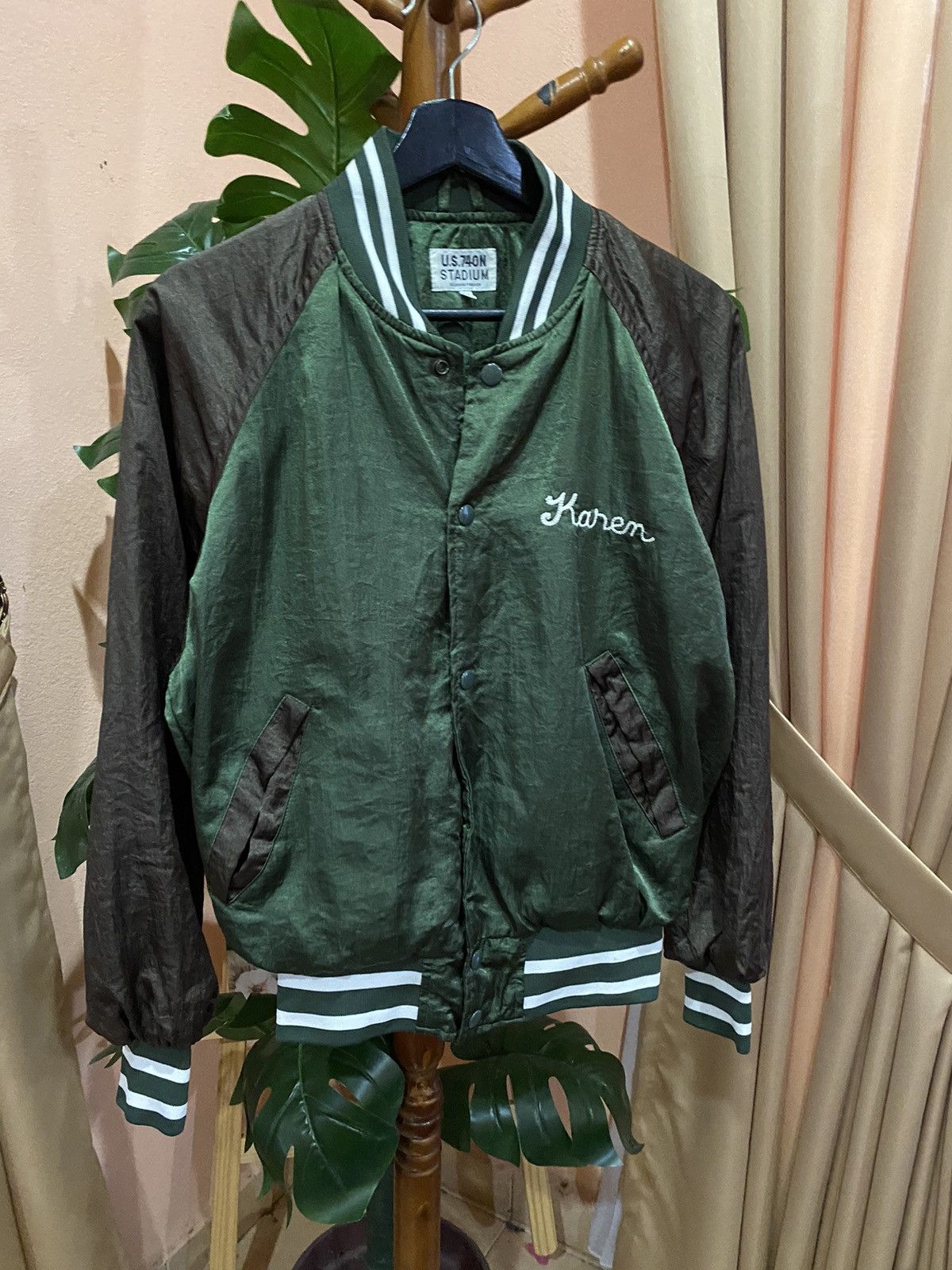 Other VINTAGE US740N STADIUM VARSITY JACKET Size US M / EU 48-50 / 2 - 7 Thumbnail