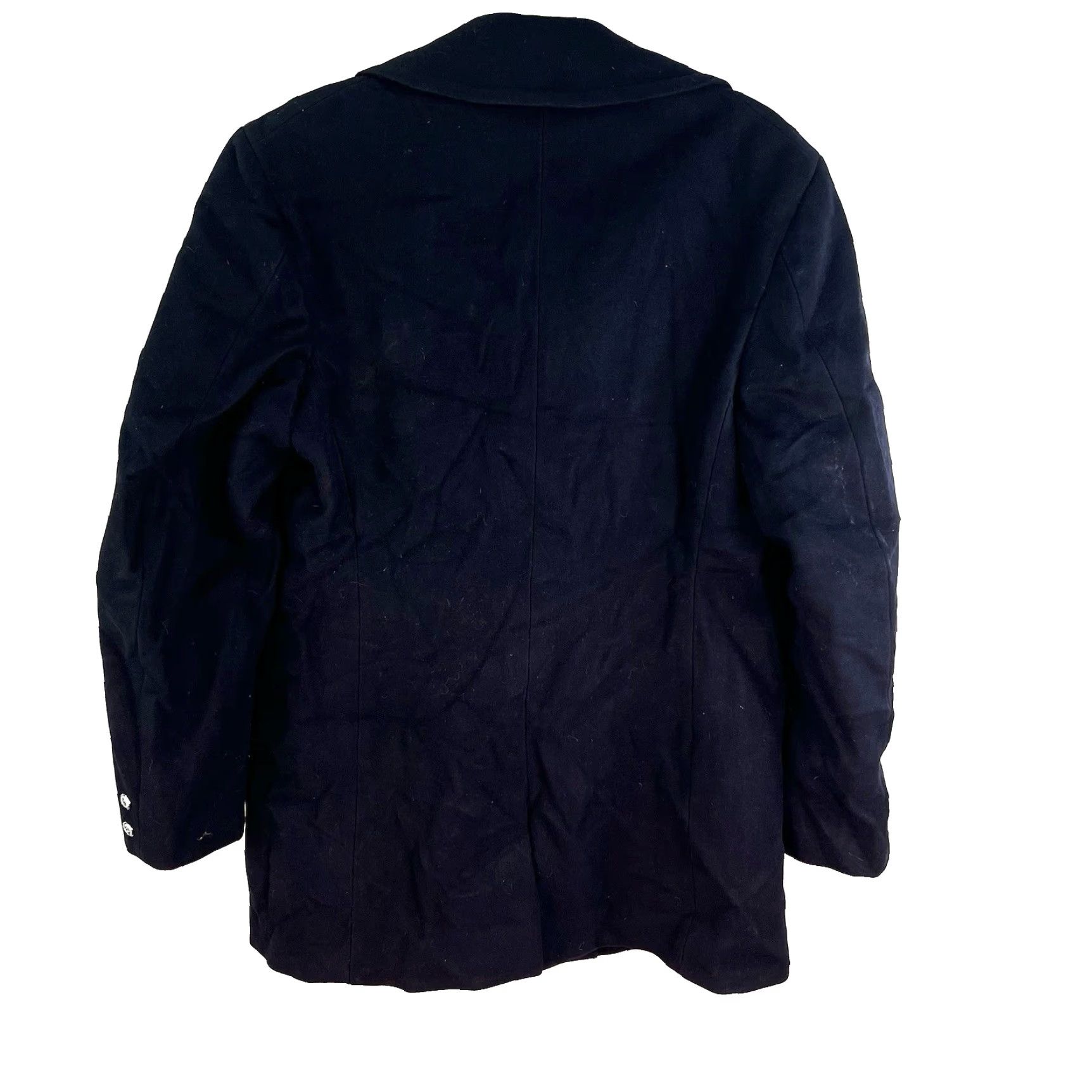 Vintage VINTAGE Merson NYFD Wool Jacket Chore Shirt 1980s Blue 44 Mens Regular Size M 1980s Chore Jacket Mens Blue 44 Size US S / EU 44-46 / 1 - 6 Thumbnail