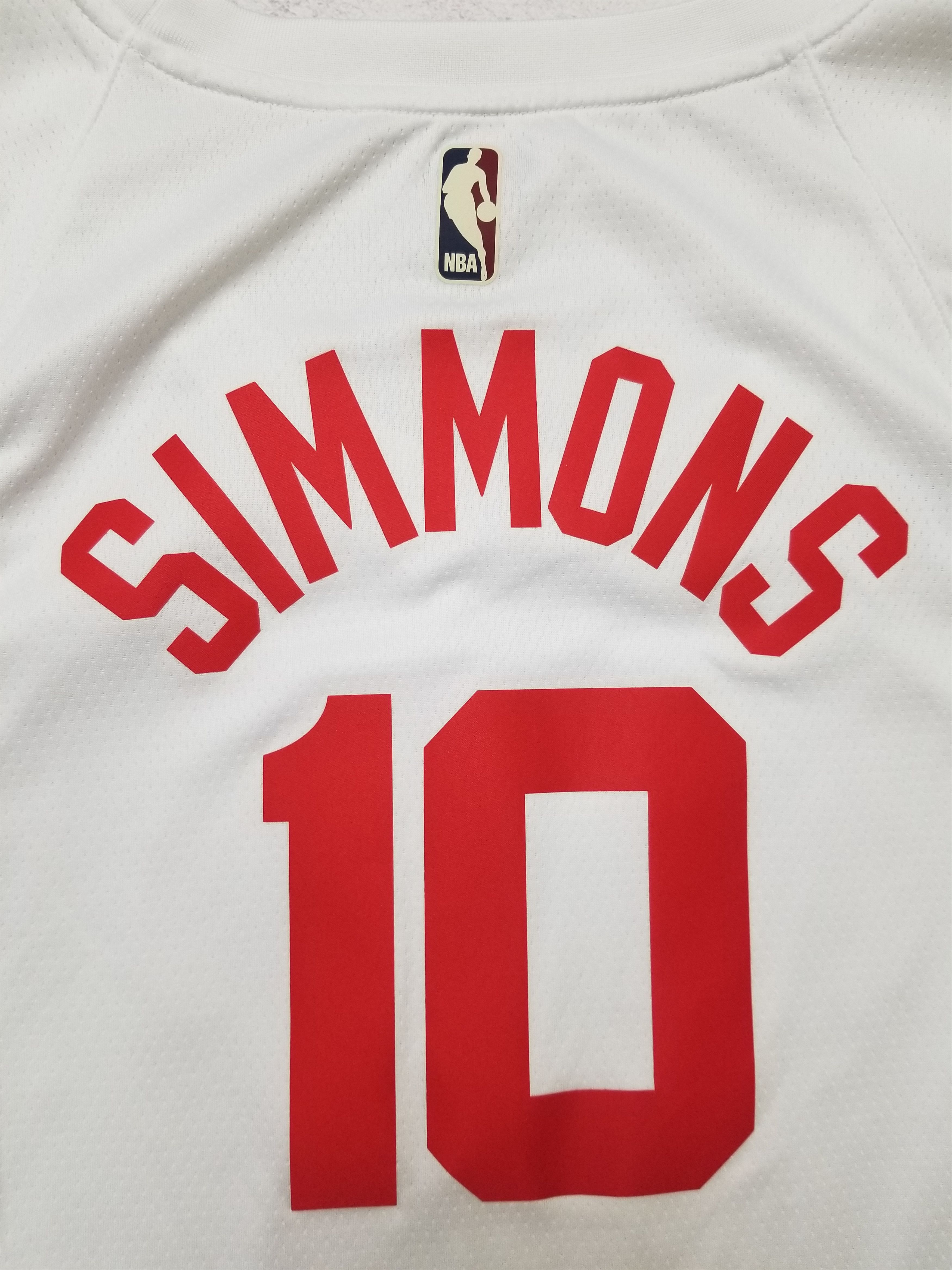 Nike NBA Brooklyn Nets Simmons HWC Swingman Jersey DO9444-101 Size US XXL / EU 58 / 5 - 7 Thumbnail