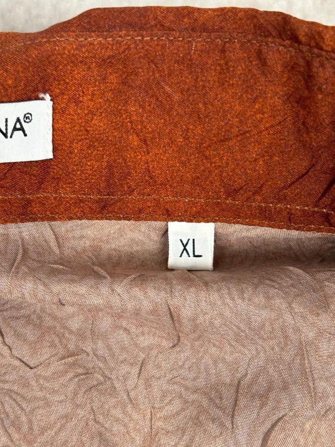 Dolce & Gabbana Dolce & Gabbana Rust Suede Brown Shirt Size US M / EU 48-50 / 2 - 10 Thumbnail