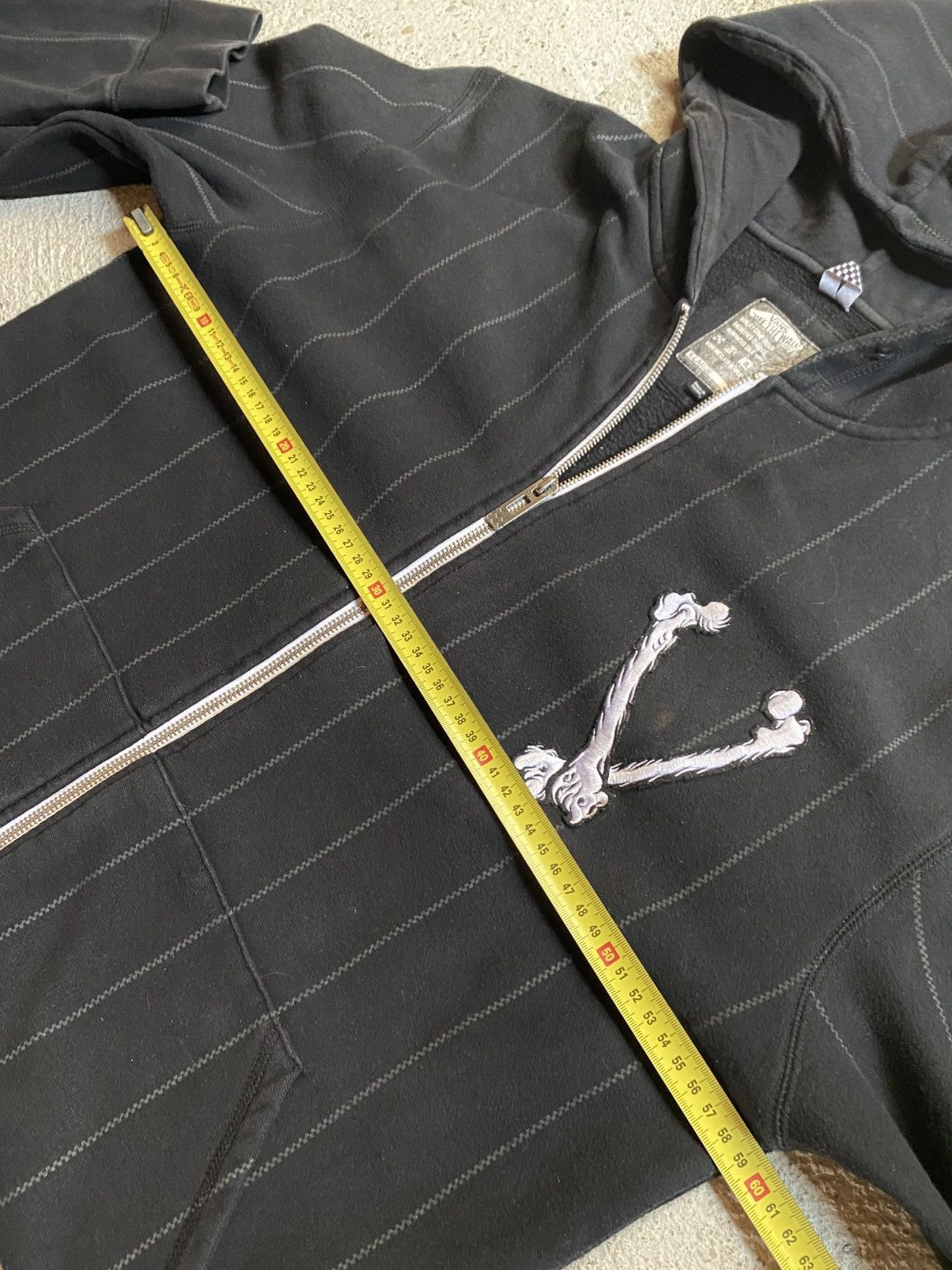 Vans Vans skeleton bones hoodie vintage black skate southpole Size US XL / EU 56 / 4 - 18 Thumbnail