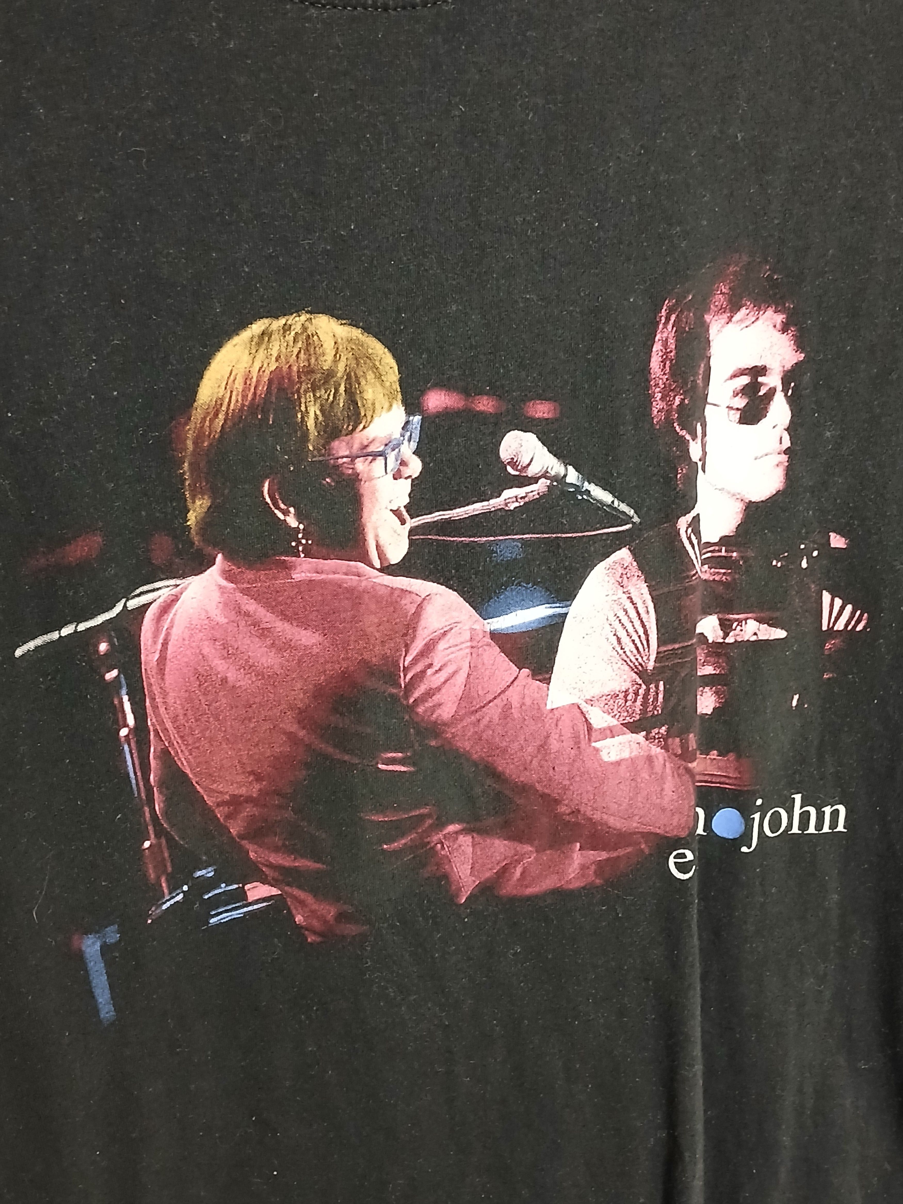 Band Tees Elton John T-Shirt Size US M / EU 48-50 / 2 - 2 Thumbnail