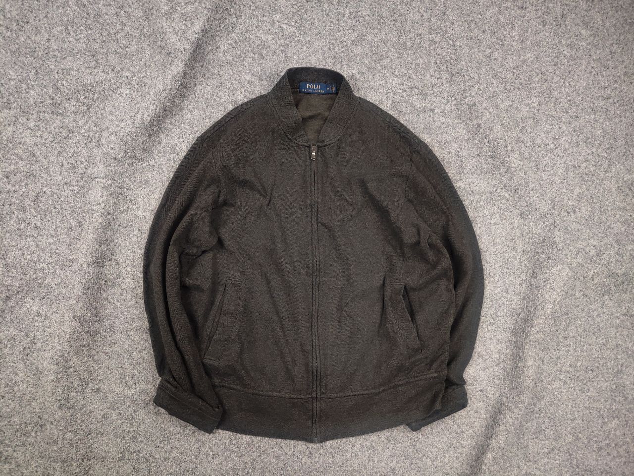 Polo Ralph Lauren Polo Ralph Lauren Vintage bomber Zip Pullover green pattern Size US M / EU 48-50 / 2 - 1 Thumbnail