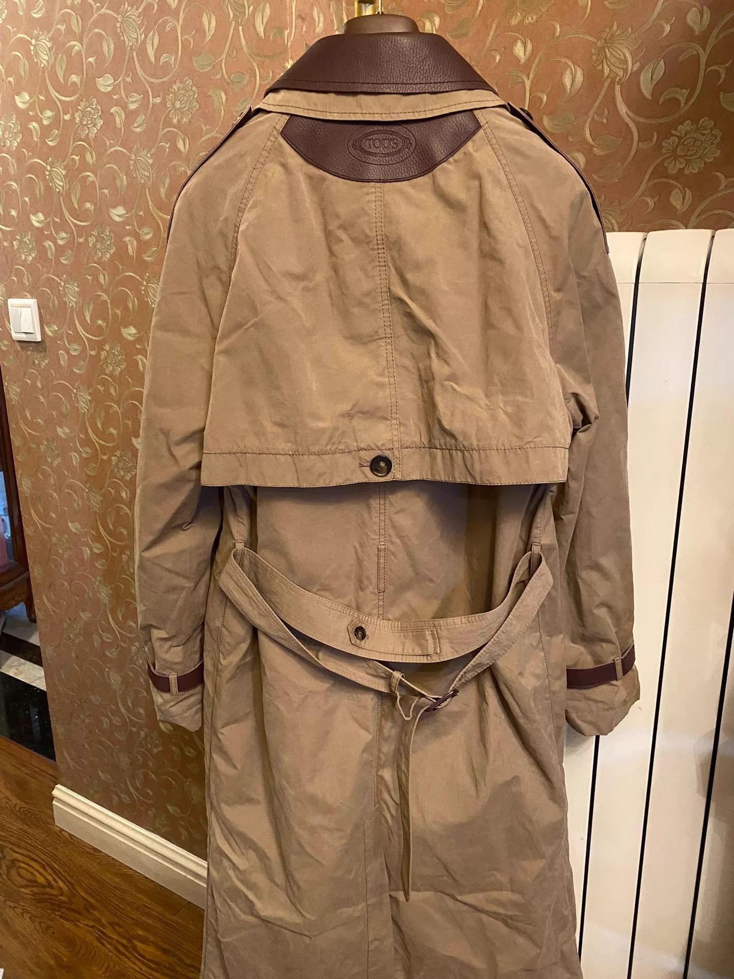 Tod's Tods Italian British Style Leather-Paneled Windbreaker L Size US M / EU 48-50 / 2 - 6 Thumbnail