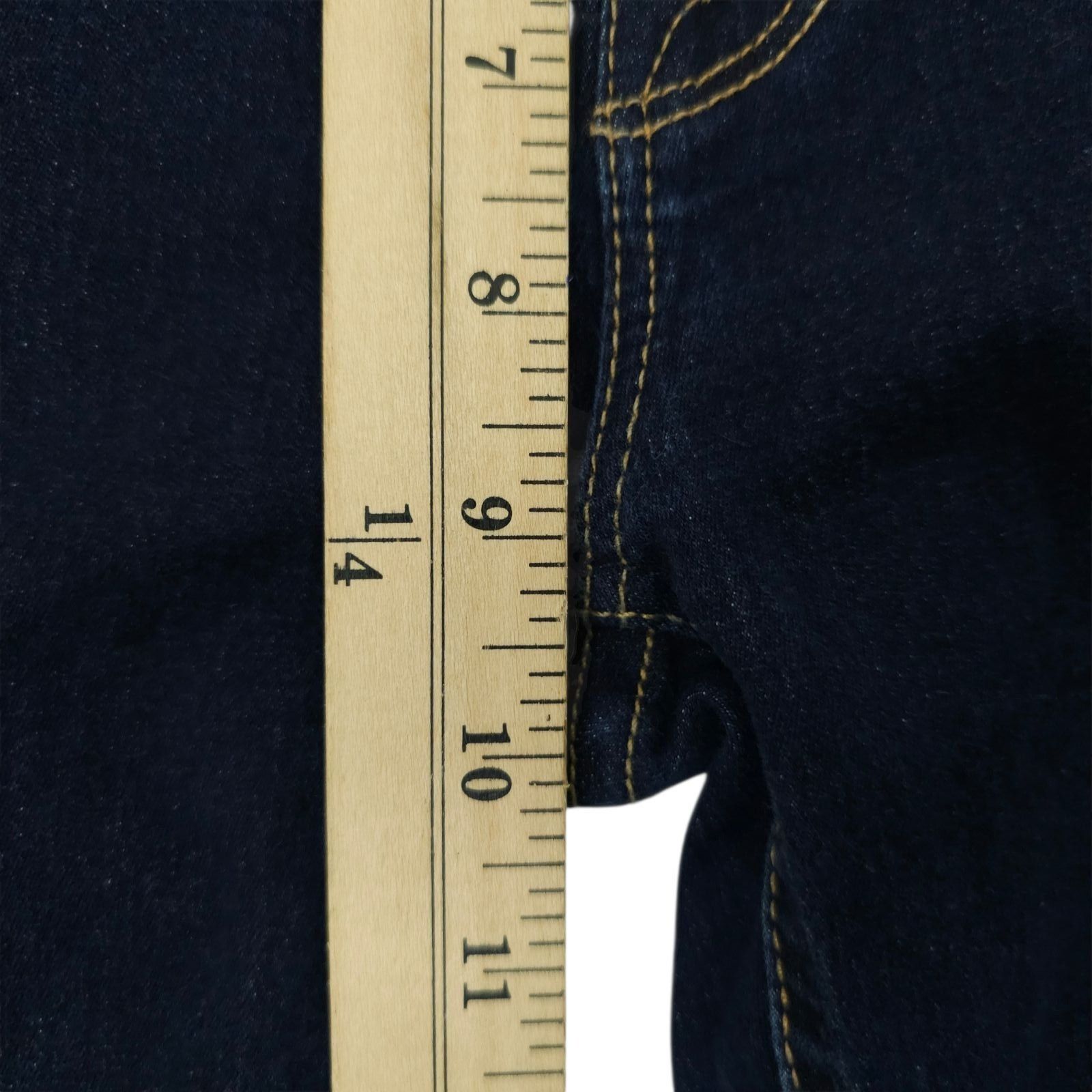 7 For All Mankind 7 For All Mankind Skinny Jeans 31 Dark Wash Blue Denim Size 29" - 15 Thumbnail