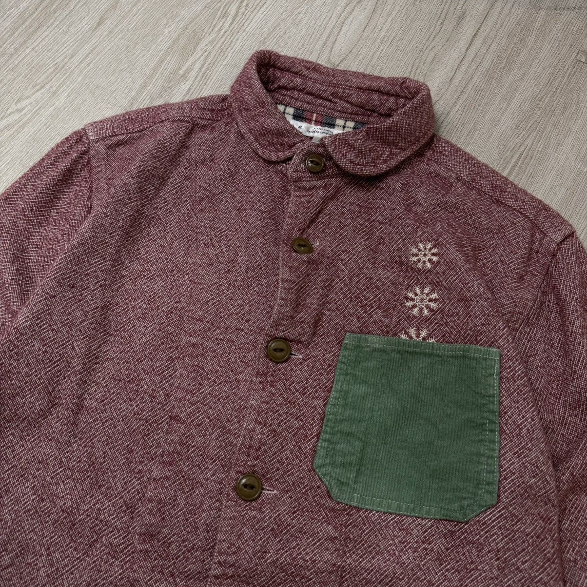 Japanese Brand Corisco 3pocket corduroy misty outer button shirt Size US M / EU 48-50 / 2 - 3 Thumbnail