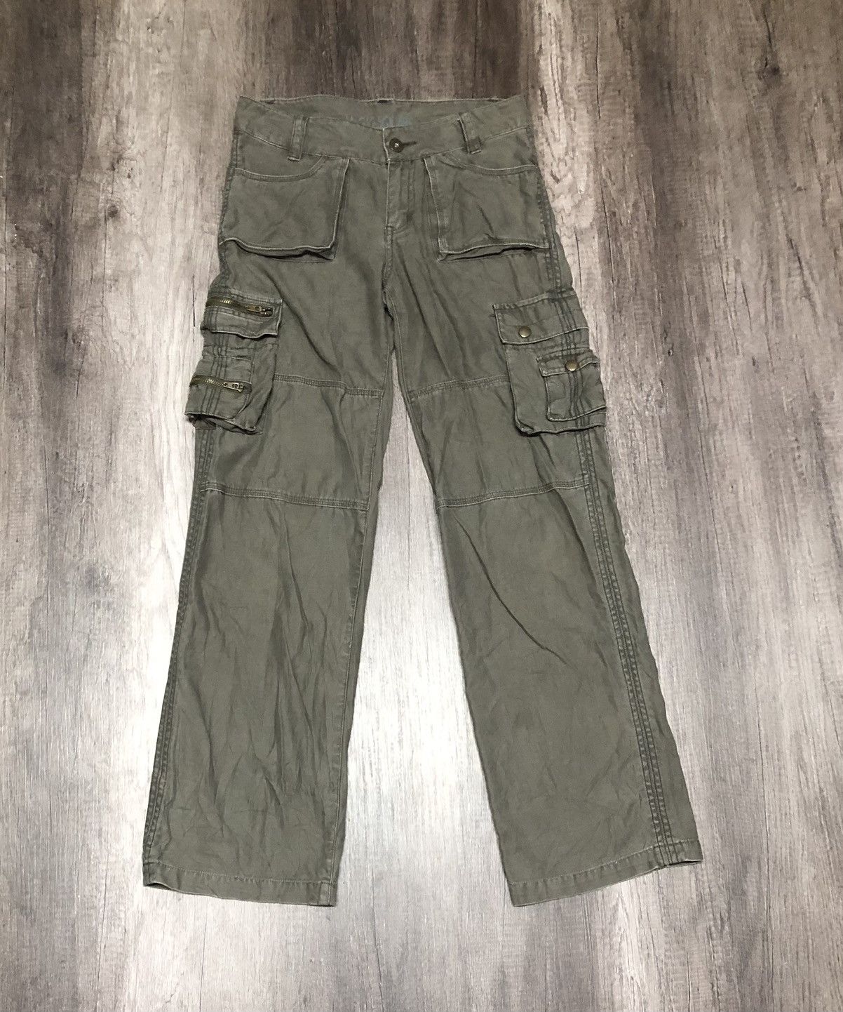 Designer × Japanese Brand Vintage Magic Square Cargo Pant Multi Pocket Size US 29 - 20 Thumbnail