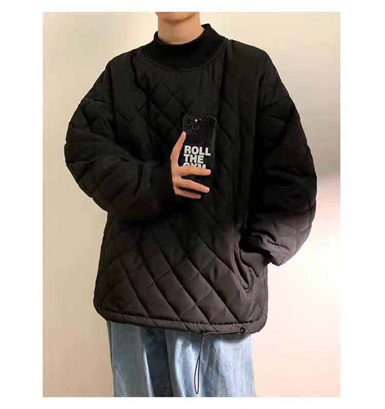 Japanese Brand × Vintage Black utility mock neck quilted padded top puffer Size US M / EU 48-50 / 2 - 6 Thumbnail