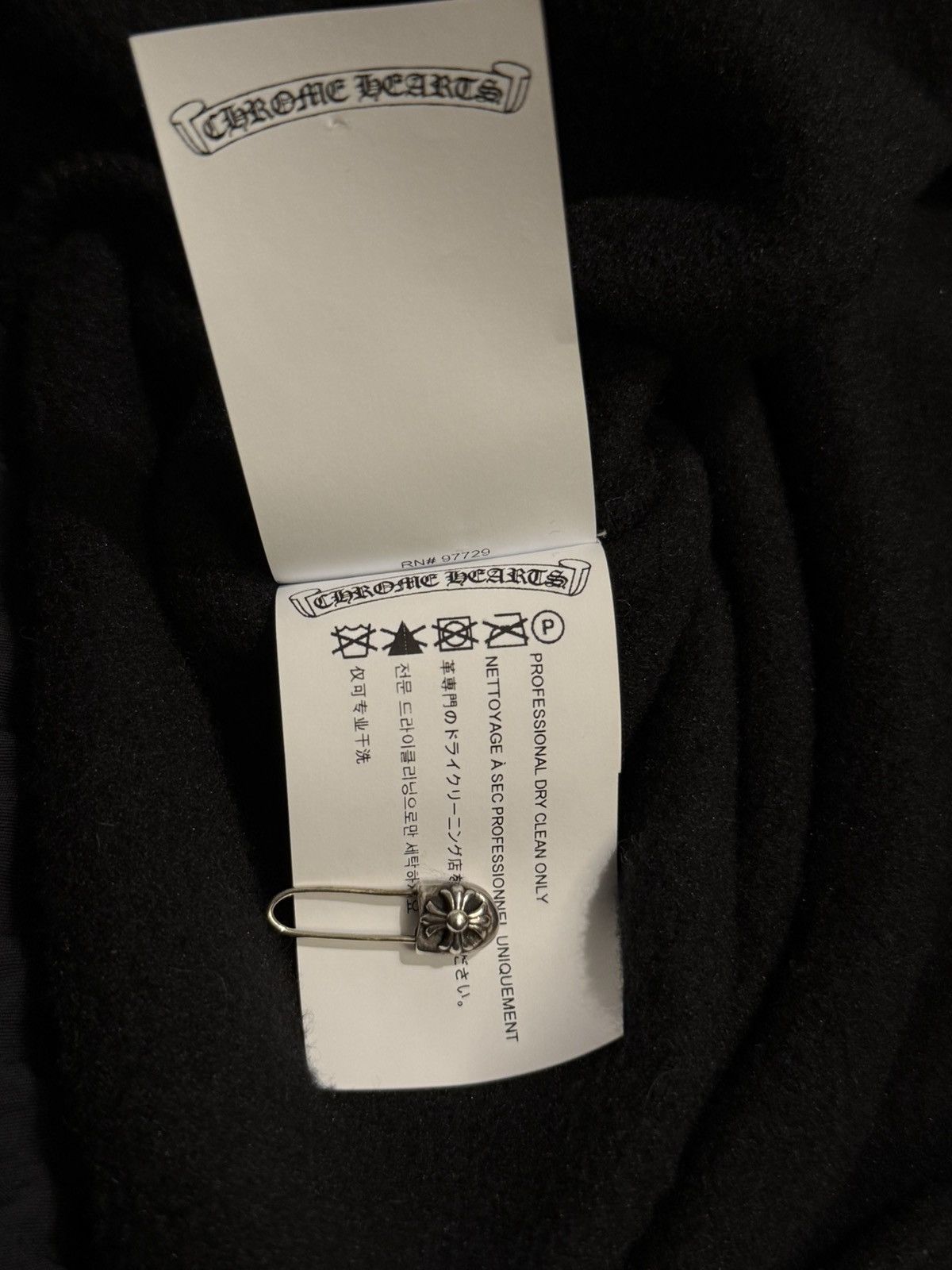 Chrome Hearts Chrome Hearts Leather Patch Fleece Pullover Size US L / EU 52-54 / 3 - 19 Thumbnail