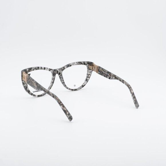 Karl Lagerfeld Karl Lagerfeld KL6133 062 Eyeglasses Textured Grey 54mm Size ONE SIZE - 4 Thumbnail