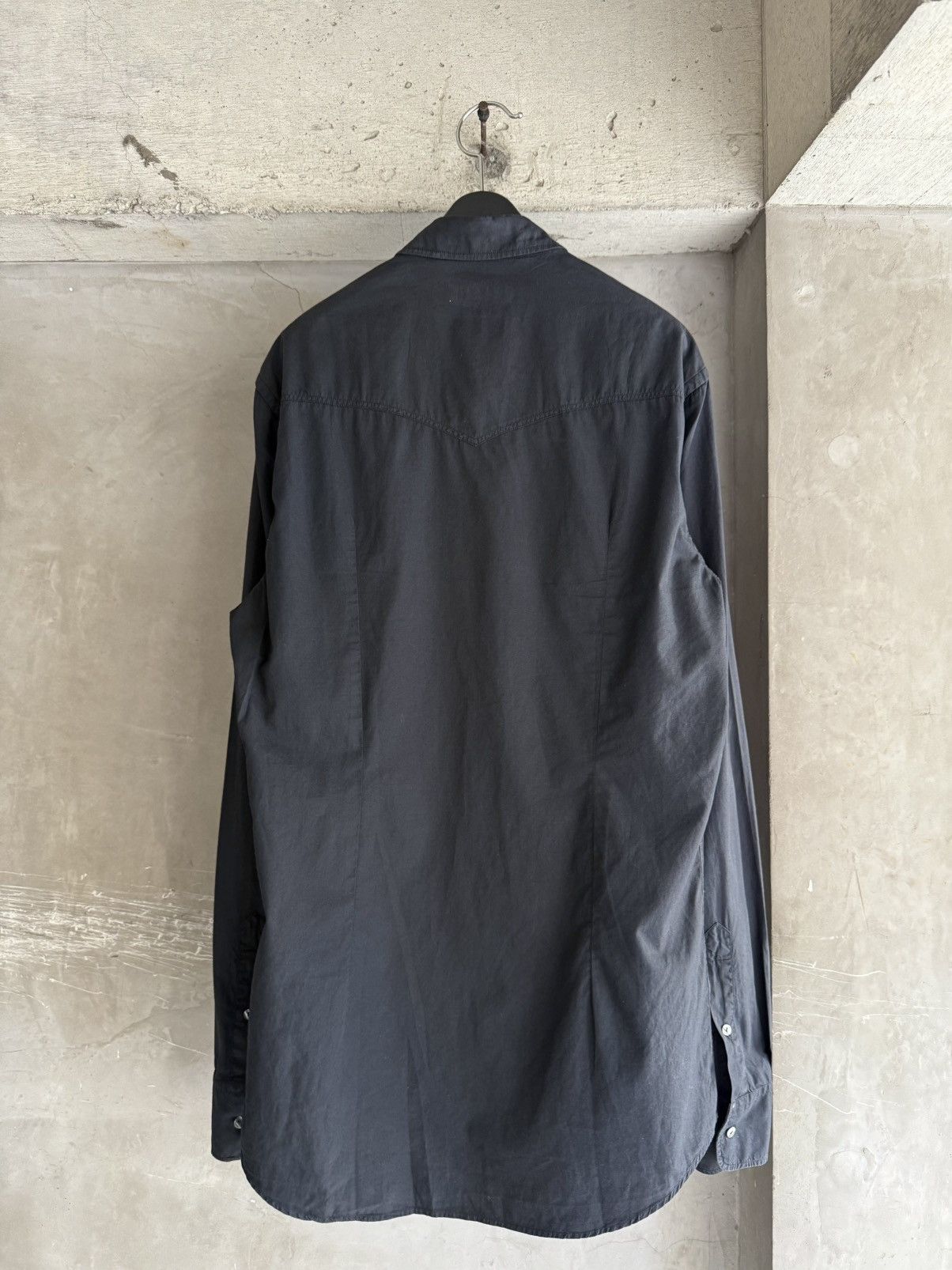 Dolce & Gabbana DOLCE&GABBANA Archive Oversized Black Military Shirt Size US M / EU 48-50 / 2 - 4 Thumbnail