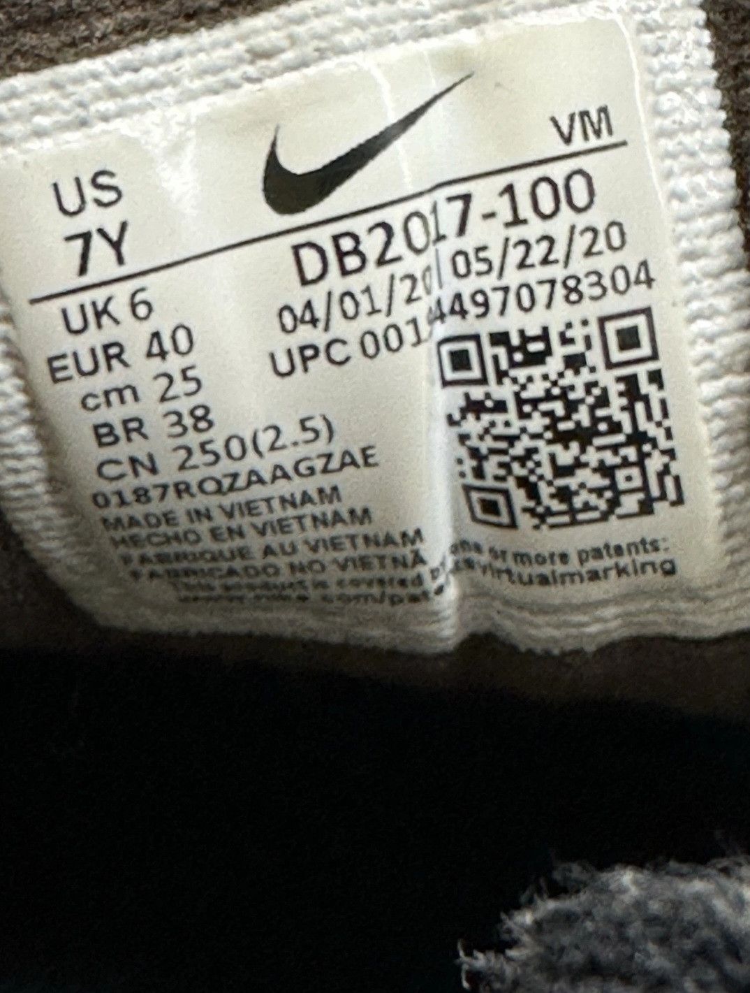 Nike Nike Air Max 97 GS White Black DB2017100 Size 7Y Size US 7 / EU 40 - 7 Thumbnail