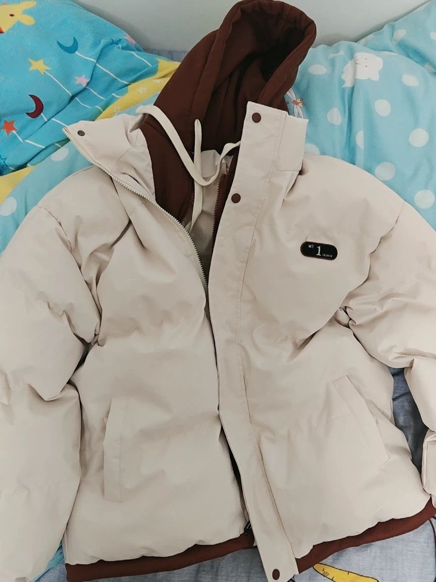 Other Double Cotton Jacket Set Winter Thick Hooded Streetwear Coat Size US XL / EU 56 / 4 - 1 Thumbnail