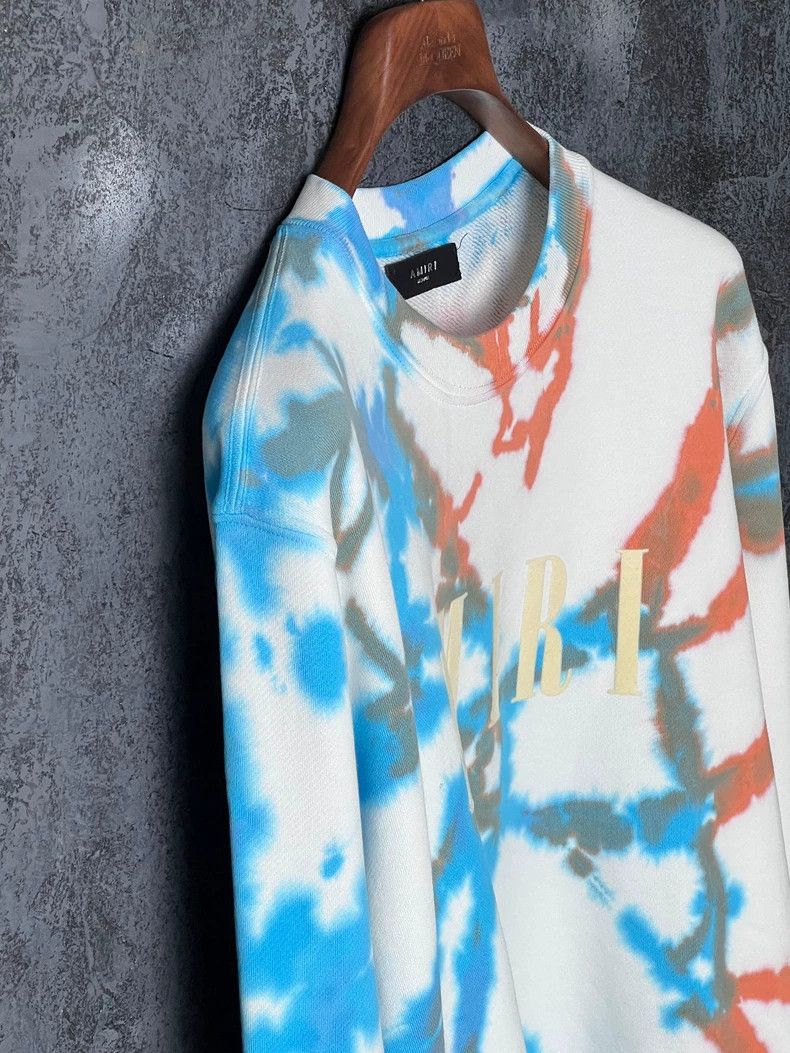 Amiri Amiri Tie-Dye Cotton Sweatshirt Size US M / EU 48-50 / 2 - 5 Thumbnail