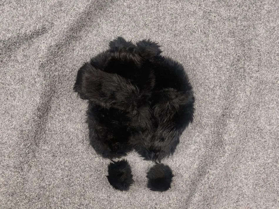 Le Grande Bleu (L.G.B.) Vintage Japan Fuzzy hysteric glamour Style Fur Ushanka Hat Size ONE SIZE - 1 Thumbnail